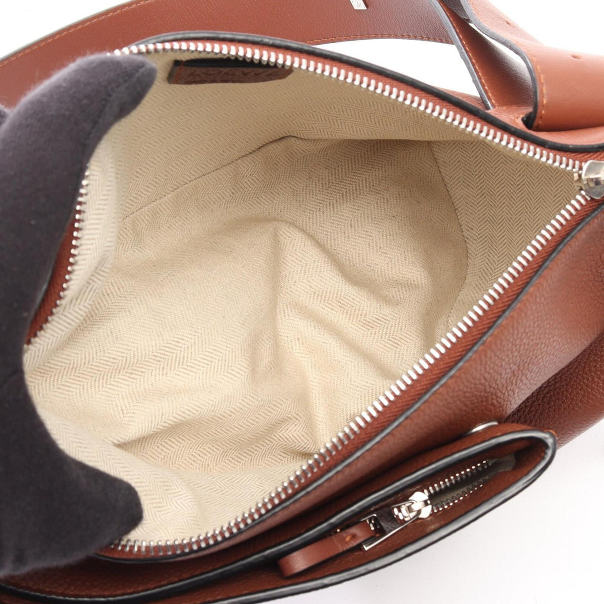 Loewe Brown Leather Fanny Pack Handbag (Pre-Owned)