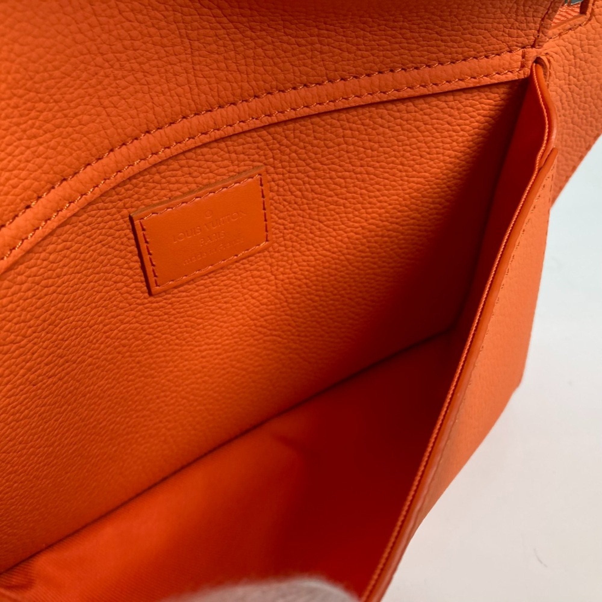 Louis Vuitton Orange Leather Other (Pre-Owned)