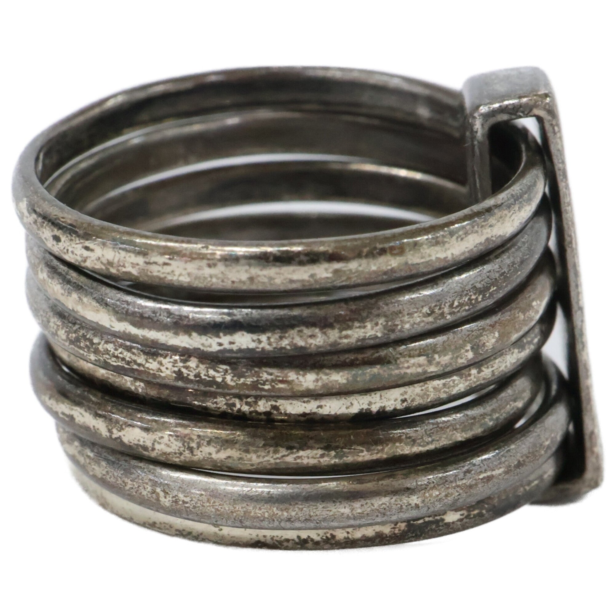 Dior Homme Silver Silver 925 Band Ring (Pre-Owned)