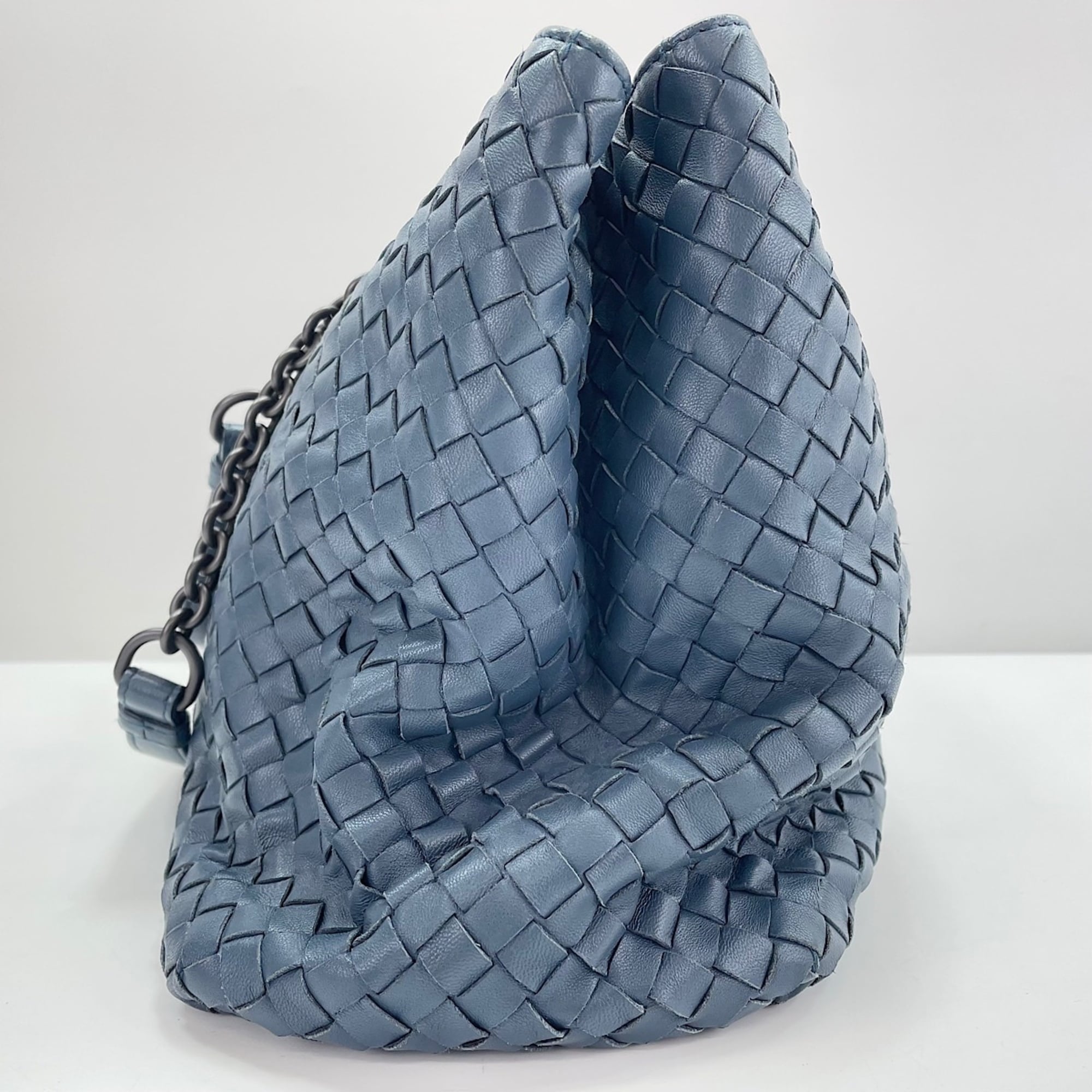 Bottega Veneta Navy Handbag (Pre-Owned)