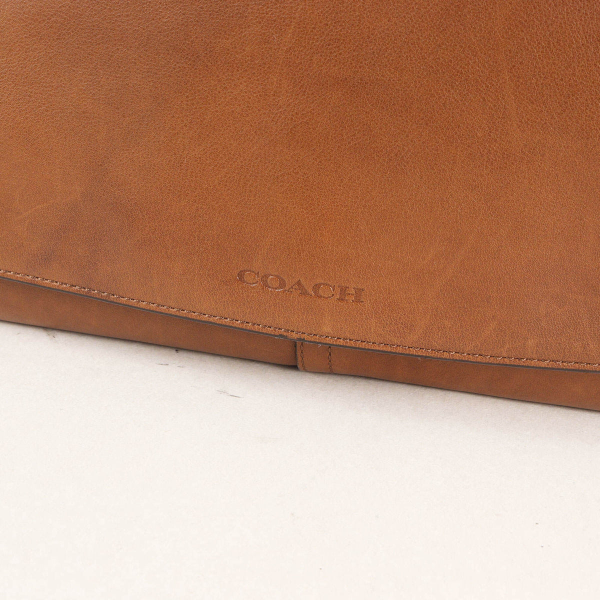 Coach Brown Leather Shoulder Bag (Pre-Owned)