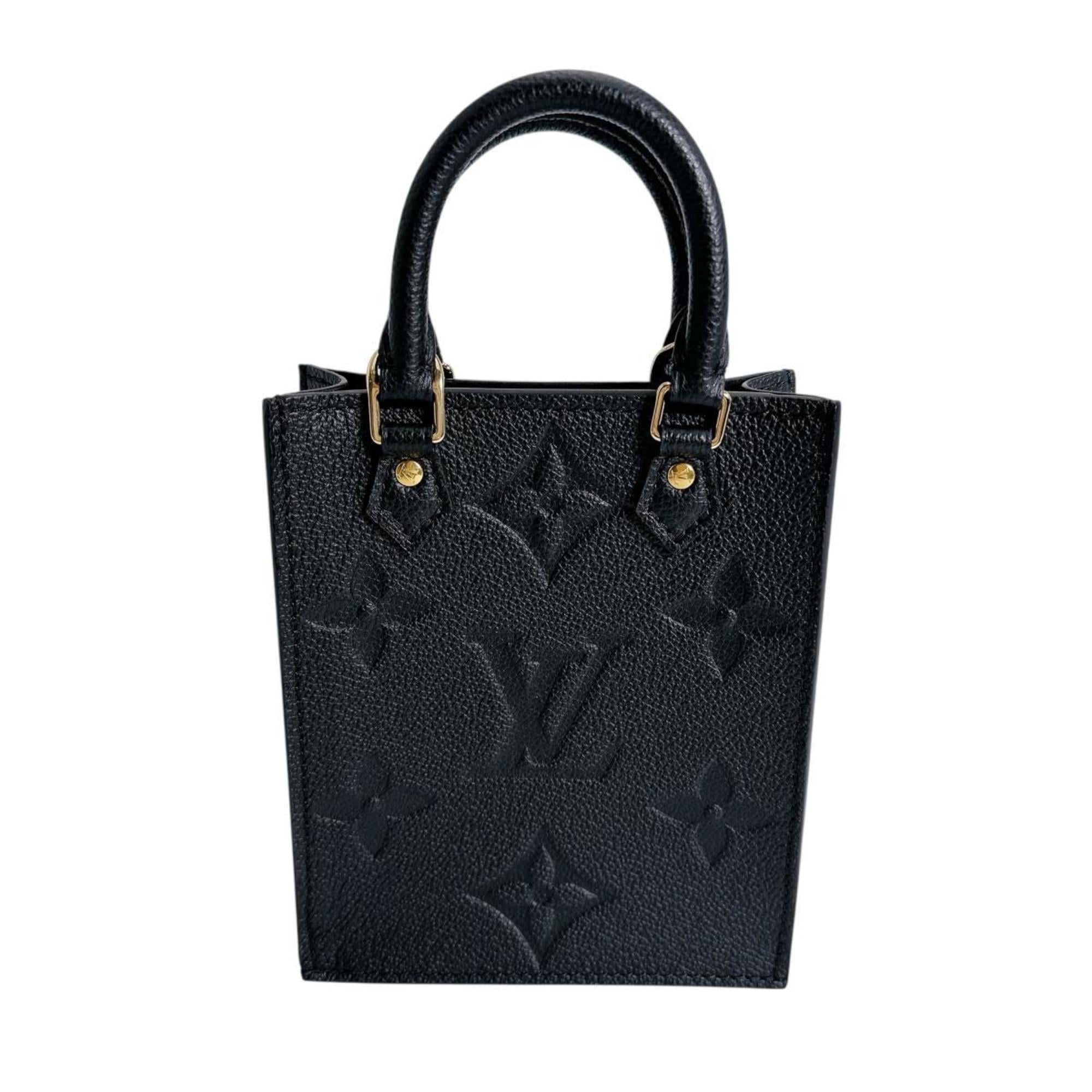 Louis Vuitton Black Monogram Empreinte Shoulder Bag (Pre-Owned)