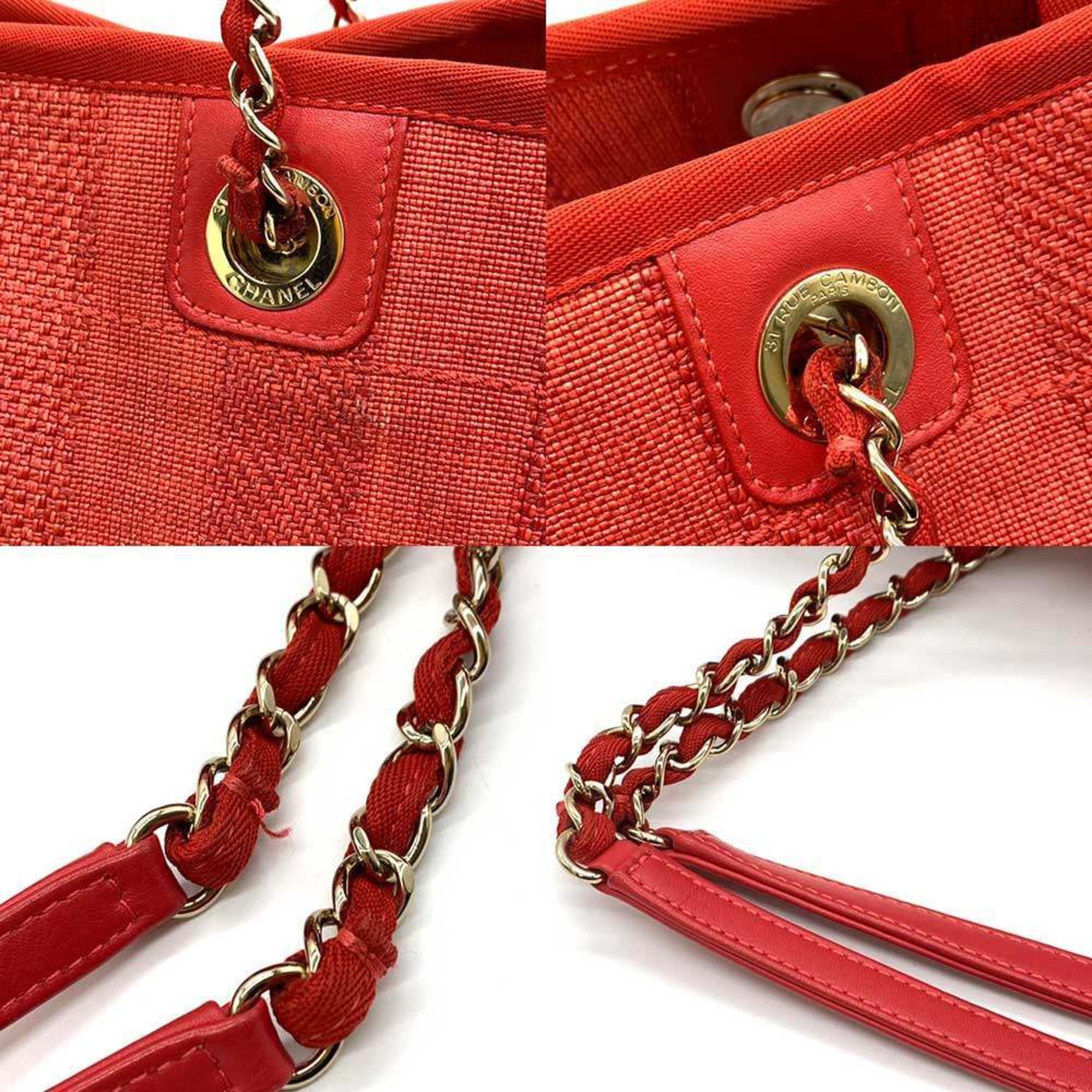 Chanel Leather Tote Bag (Pre-Owned)