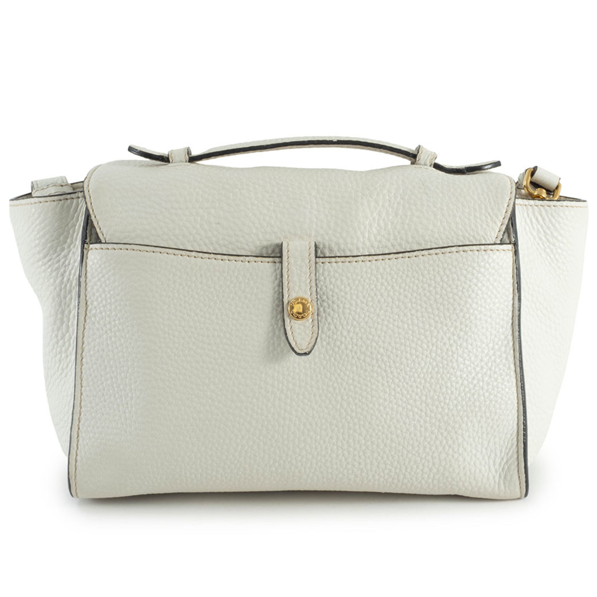 Prada White Leather Handbag (Pre-Owned)