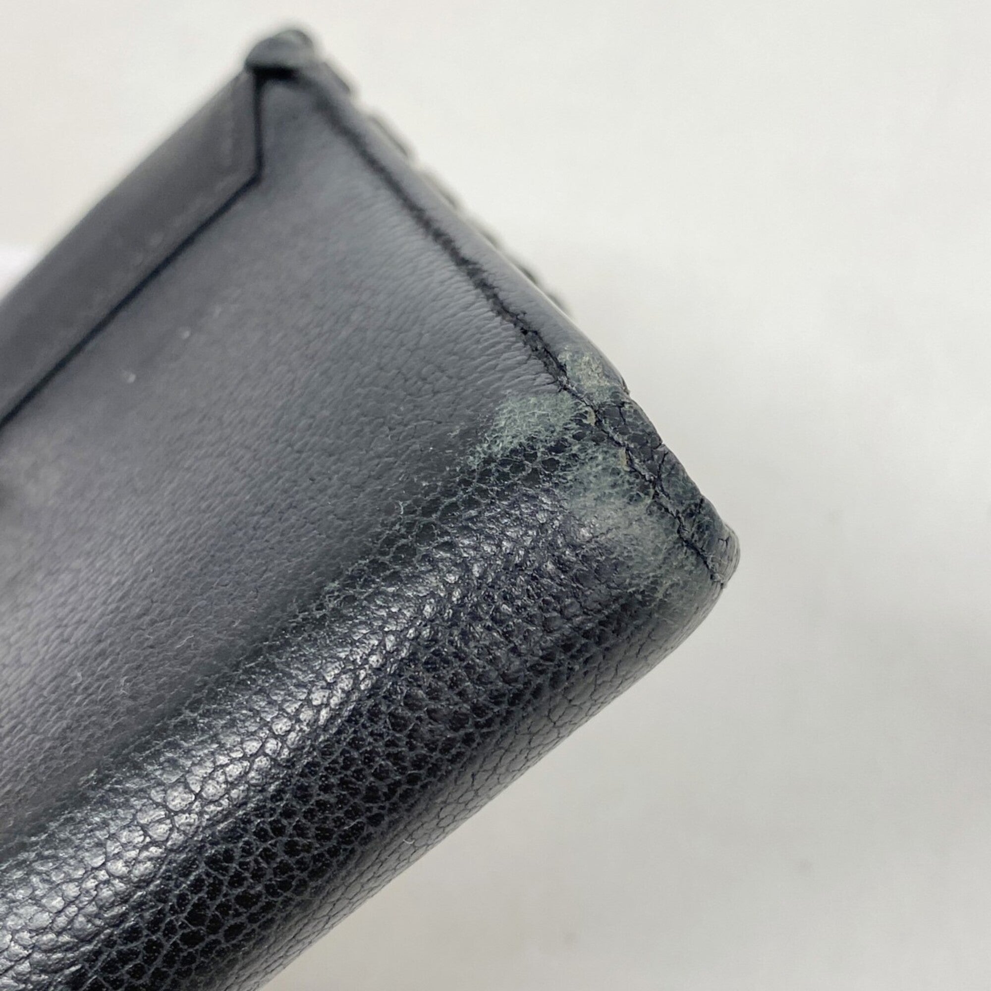 Louis Vuitton Noir Long Wallet (Bi-Fold) (Pre-Owned)