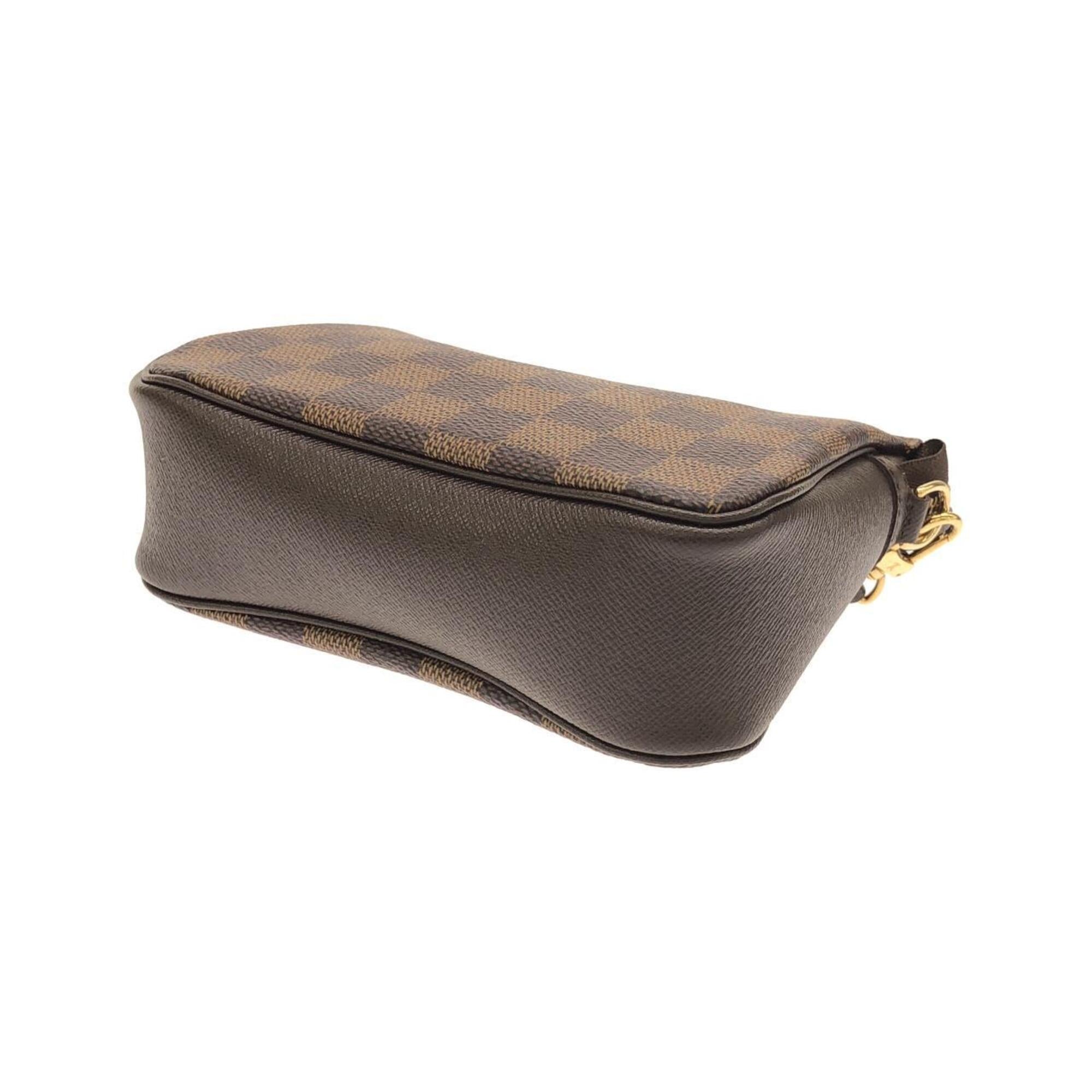 Louis Vuitton Damier Ebene Coated Canvas Pouch (Pre-Owned)