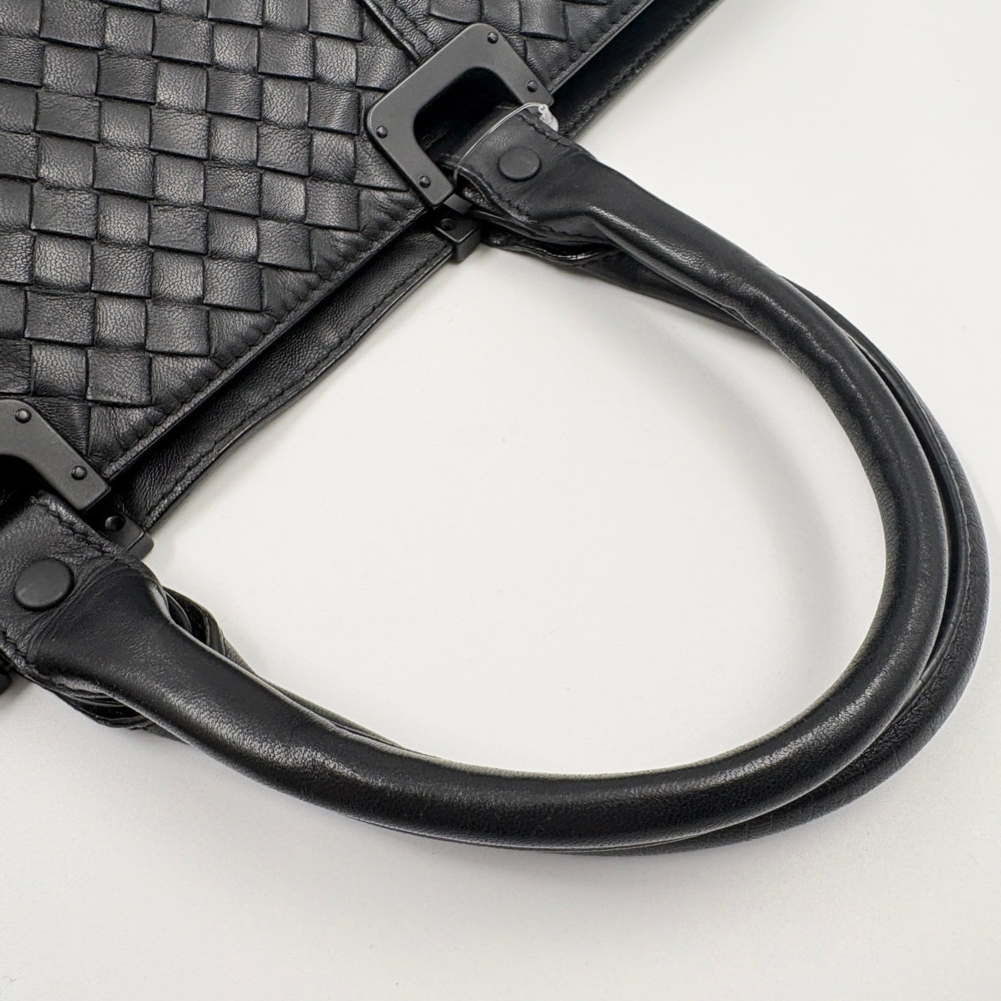 Bottega Veneta Black Tote Bag (Pre-Owned)