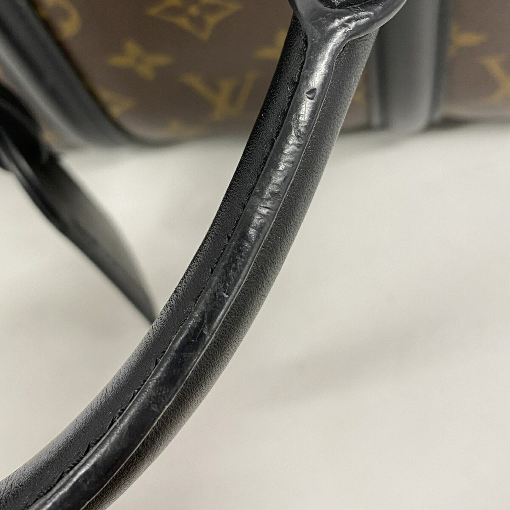 Louis Vuitton Brown Noir Handbag (Pre-Owned)