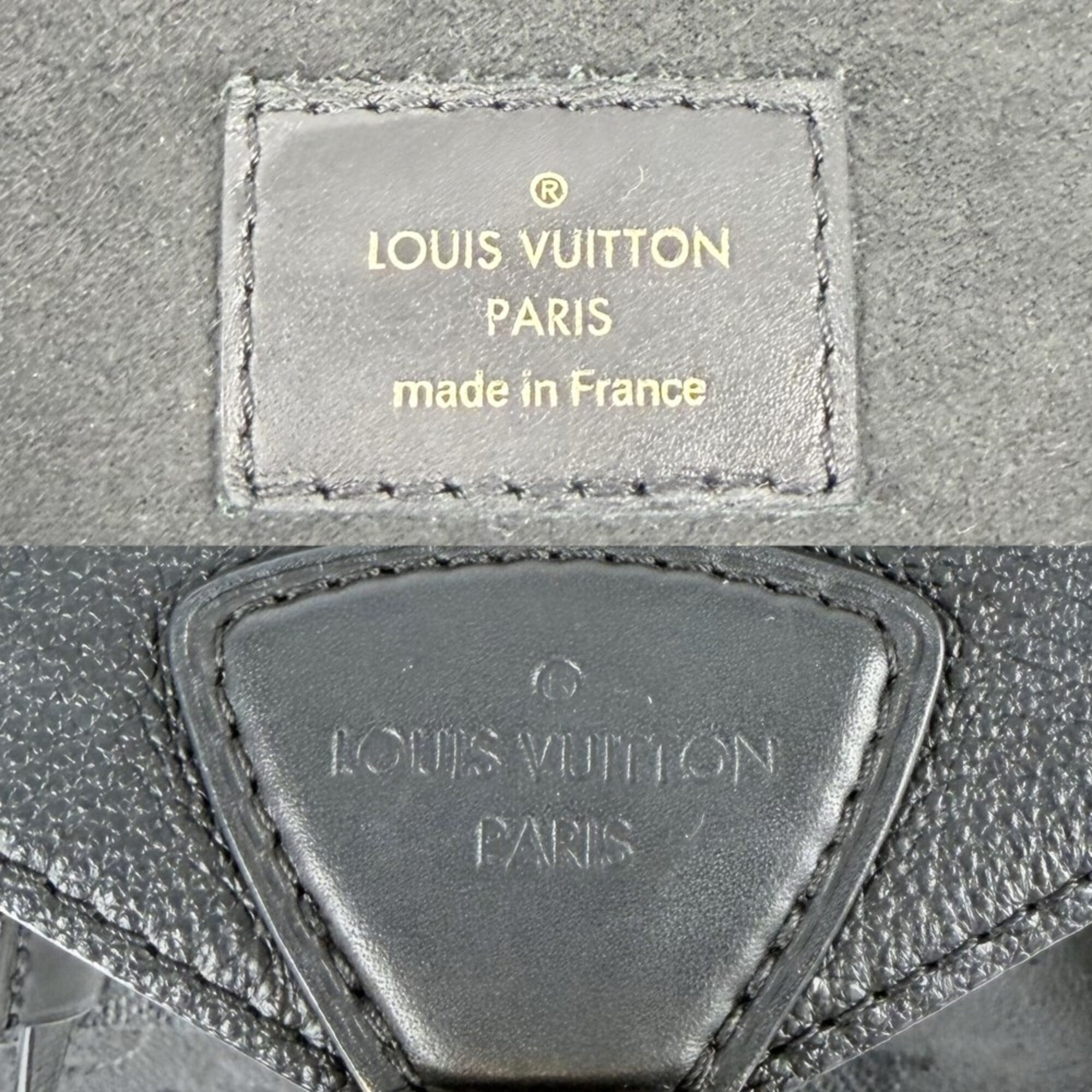Louis Vuitton Black Monogram Empreinte Backpack (Pre-Owned)