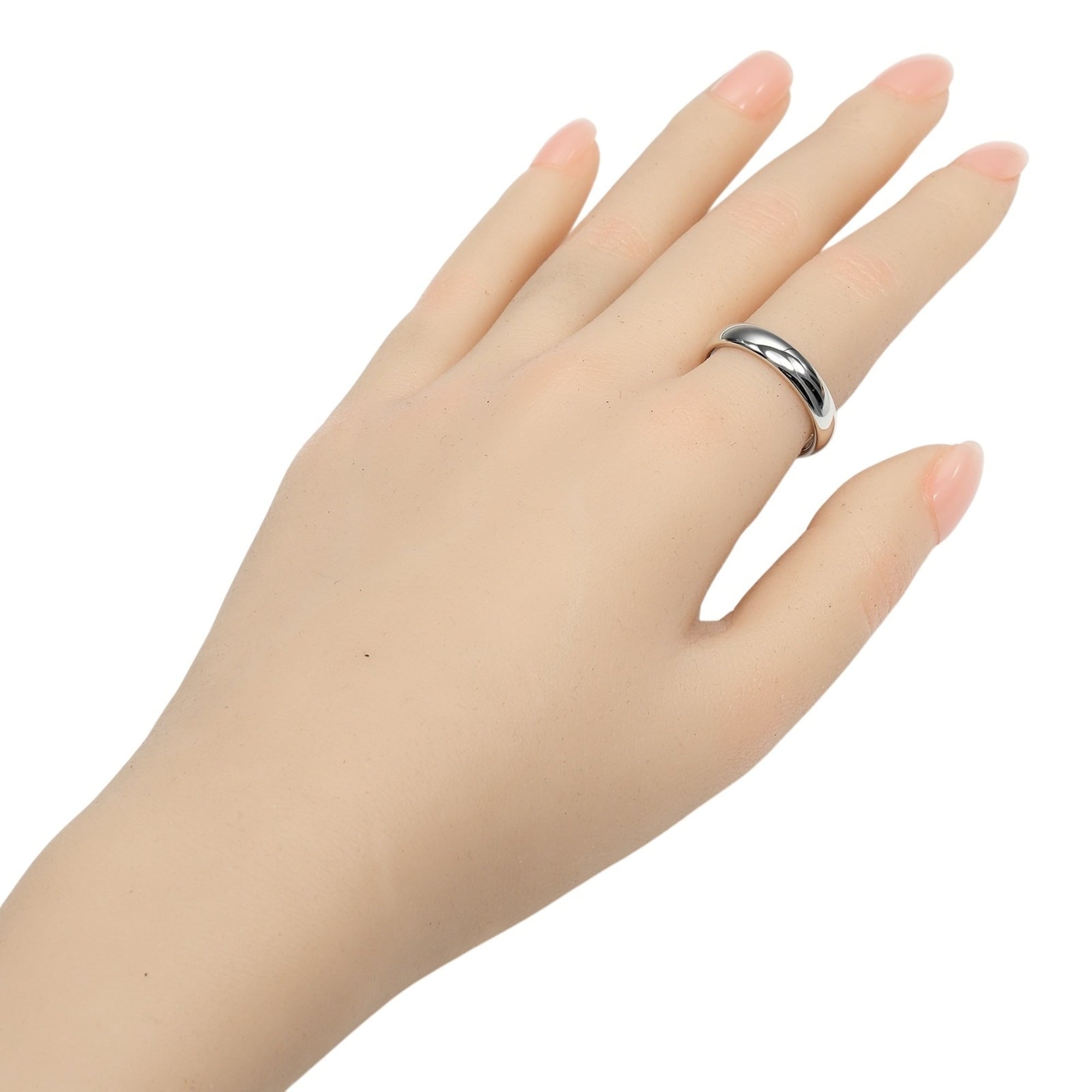 Tiffany Platinum 950 Band Ring (Pre-Owned)