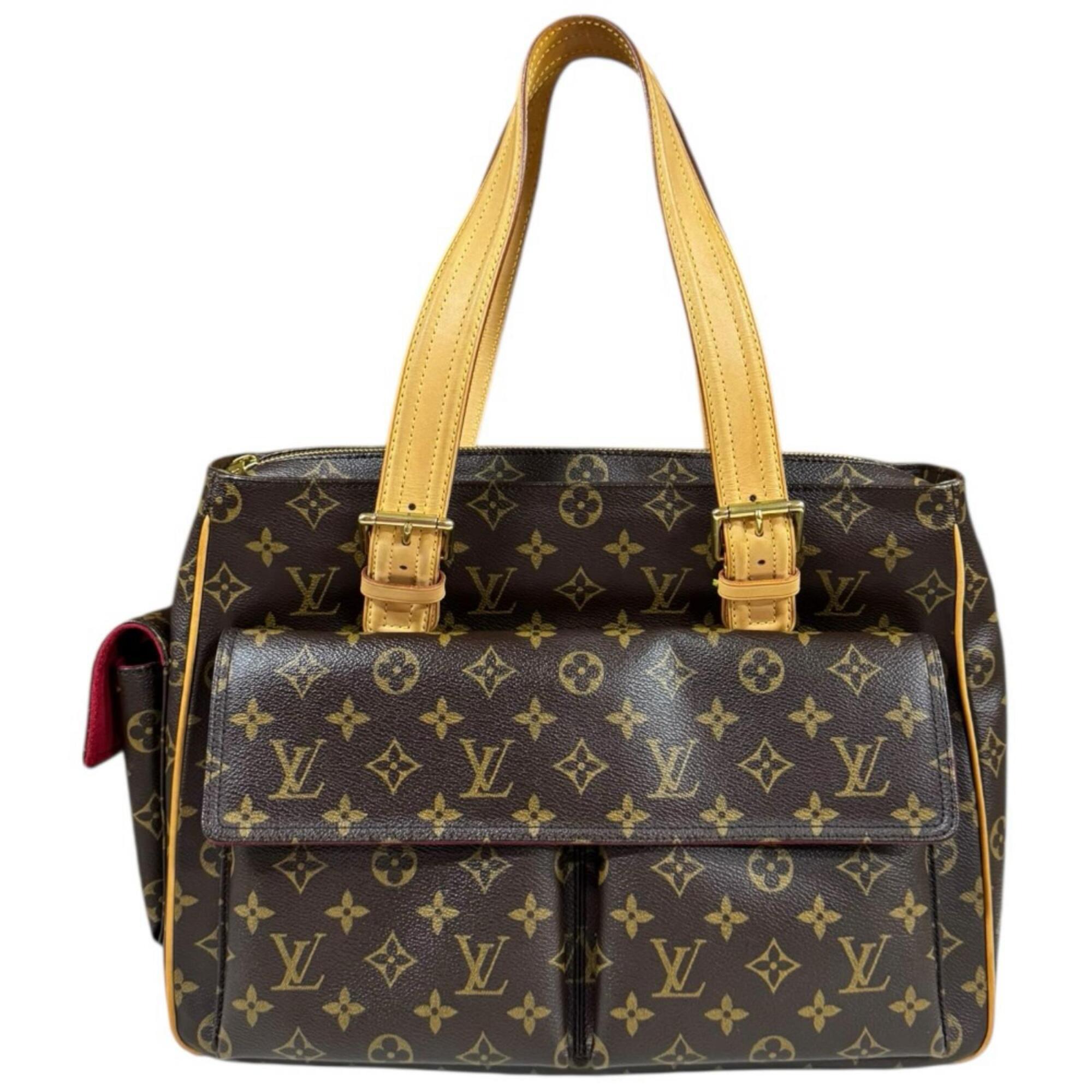 Louis Vuitton Brown Monogram Monogram Canvas Handbag (Pre-Owned)
