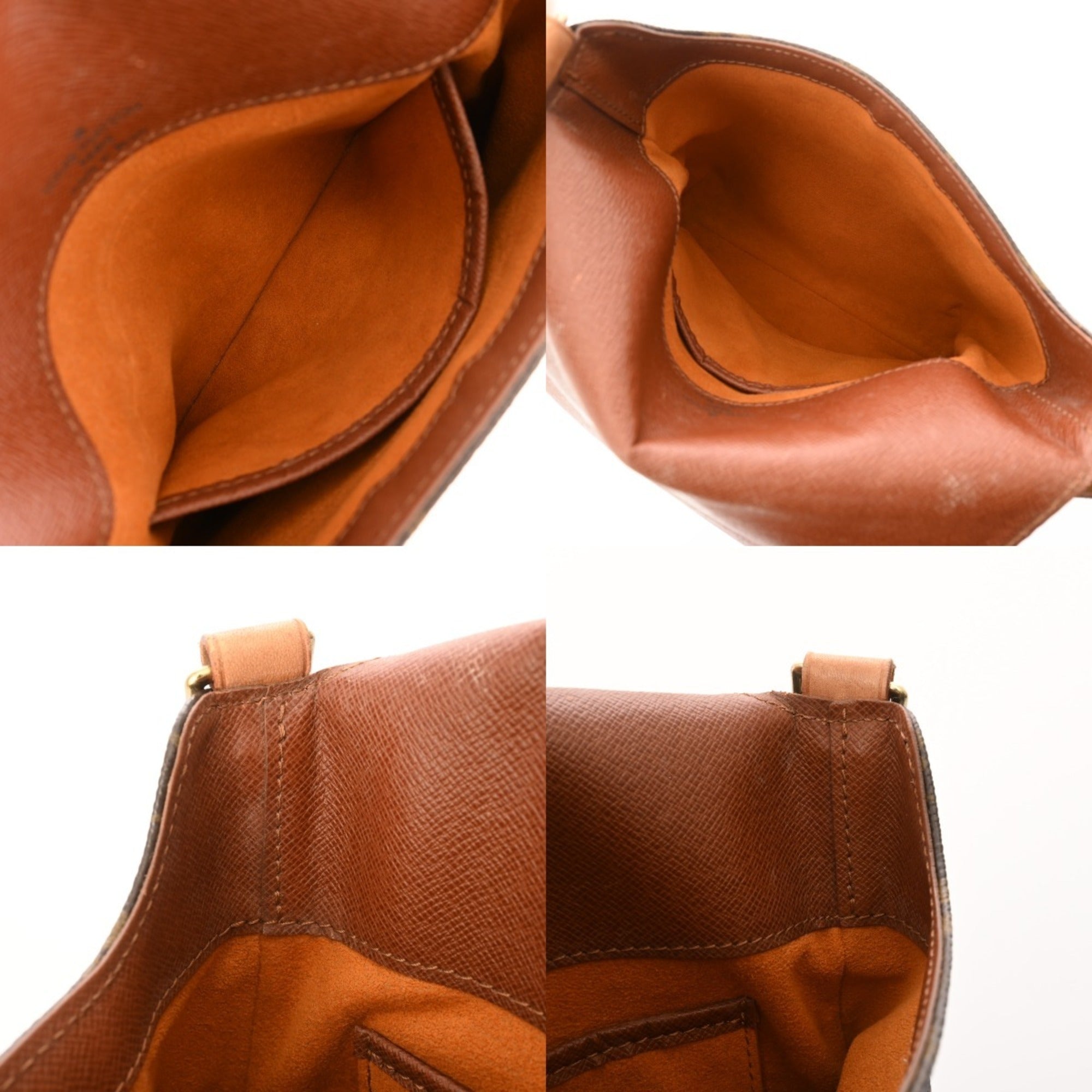 Louis Vuitton Brown Monogram Shoulder Bag (Pre-Owned)