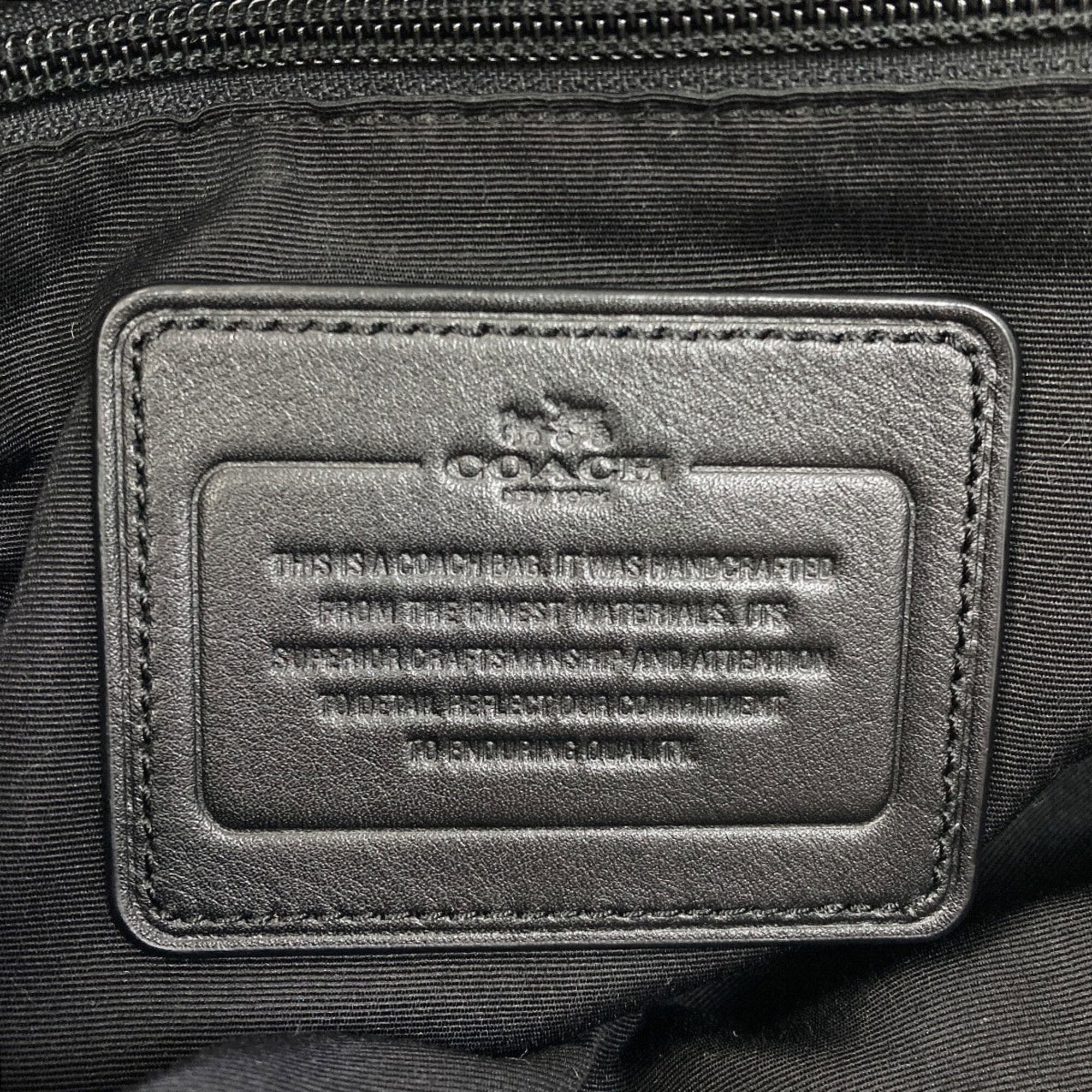 Coach Black Blue Nylon Backpack (Pre-Owned)