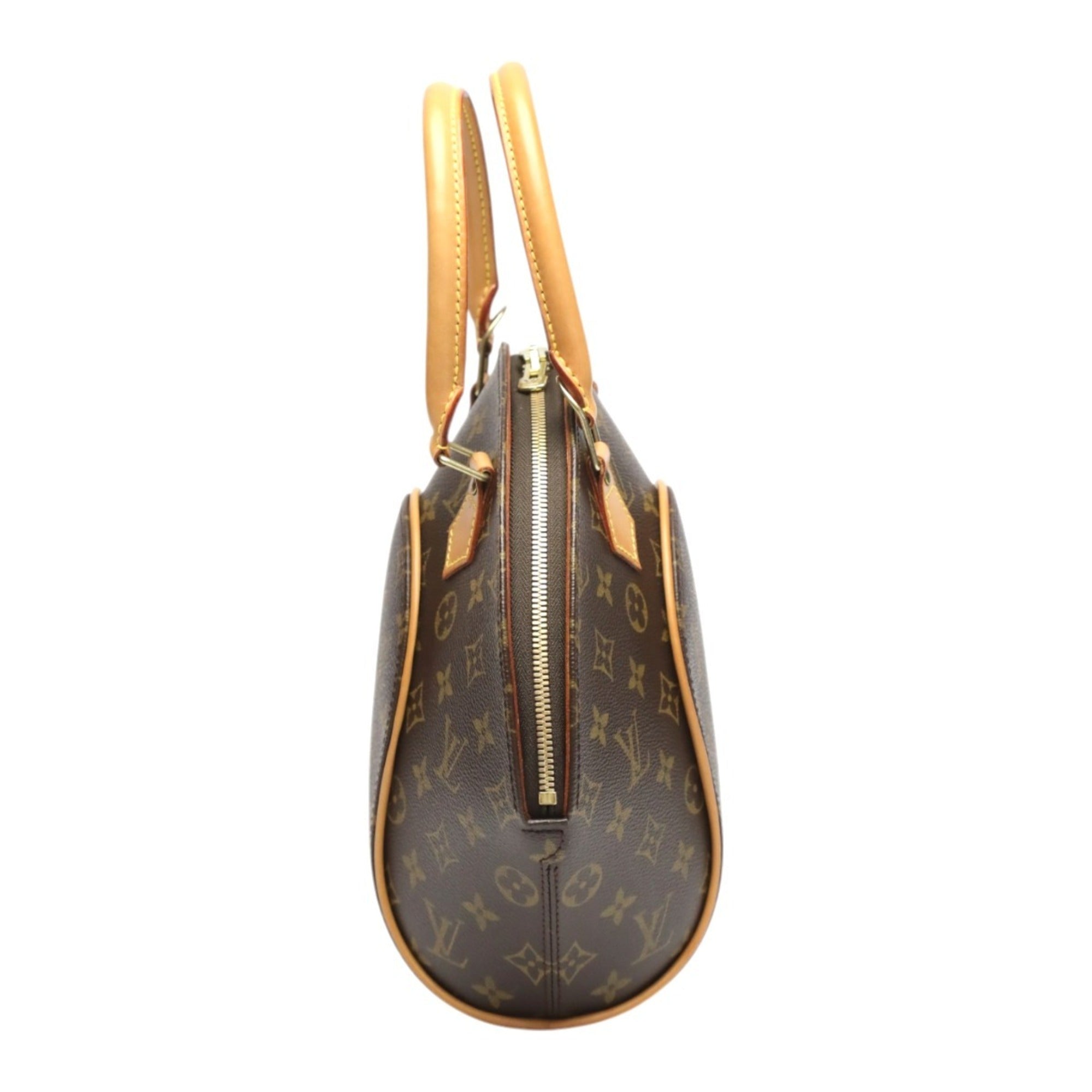 Louis Vuitton Brown Monogram Canvas Handbag (Pre-Owned)