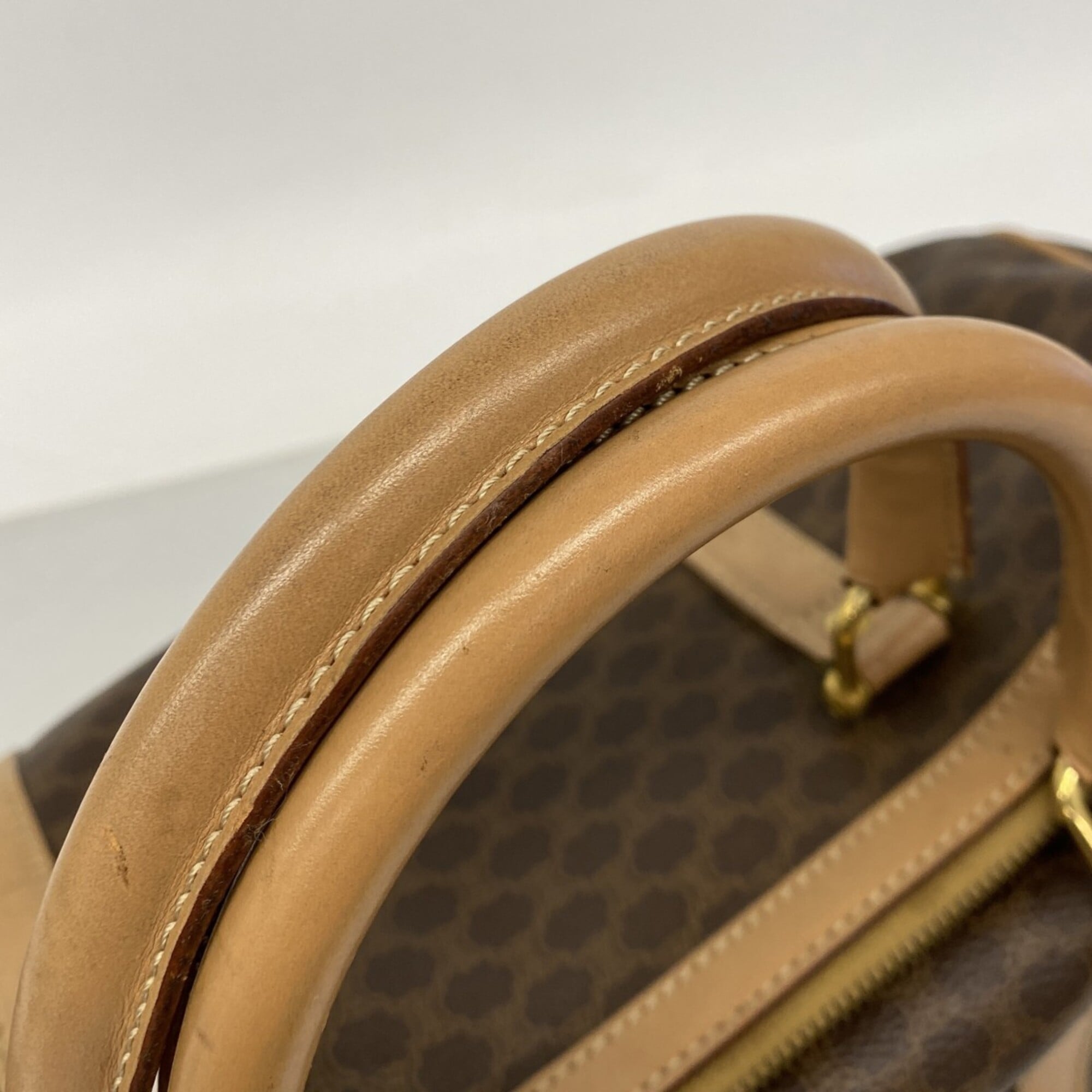 Celine Brown Pvc Handbag (Pre-Owned)