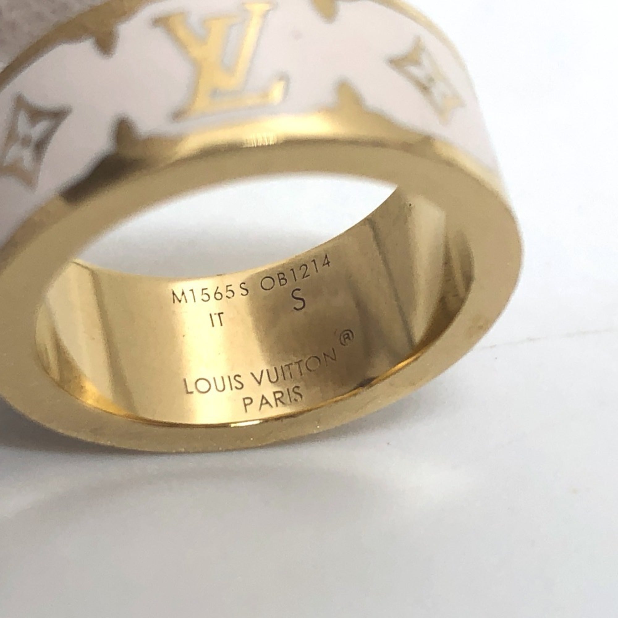 Louis Vuitton Metal Band Ring (Pre-Owned)