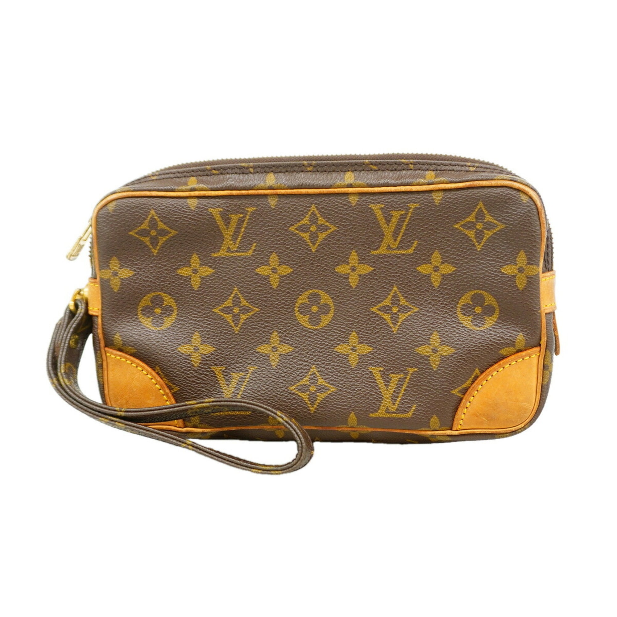Louis Vuitton Brown Clutch Bag (Pre-Owned)
