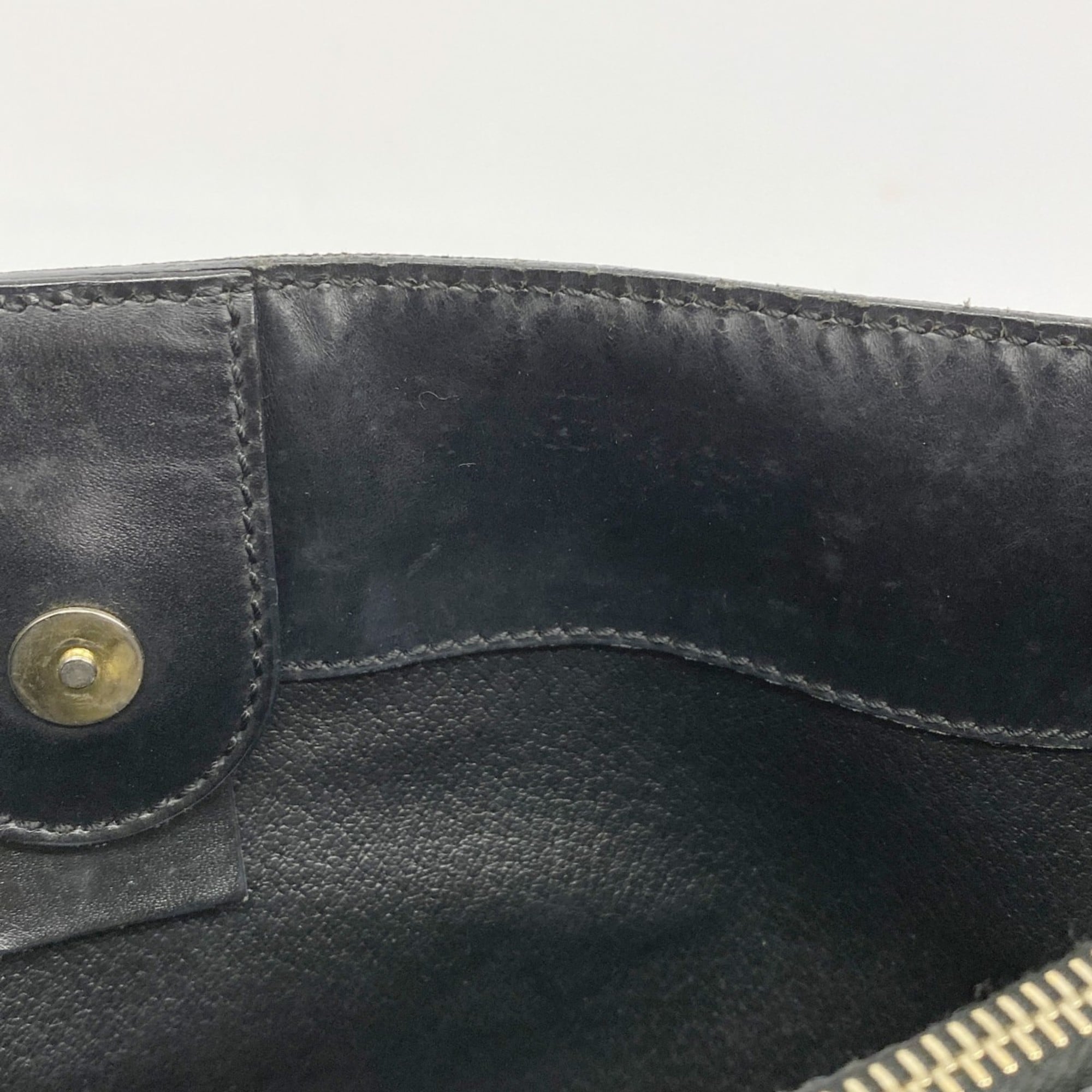 Celine Black Pvc Shoulder Bag (Pre-Owned)