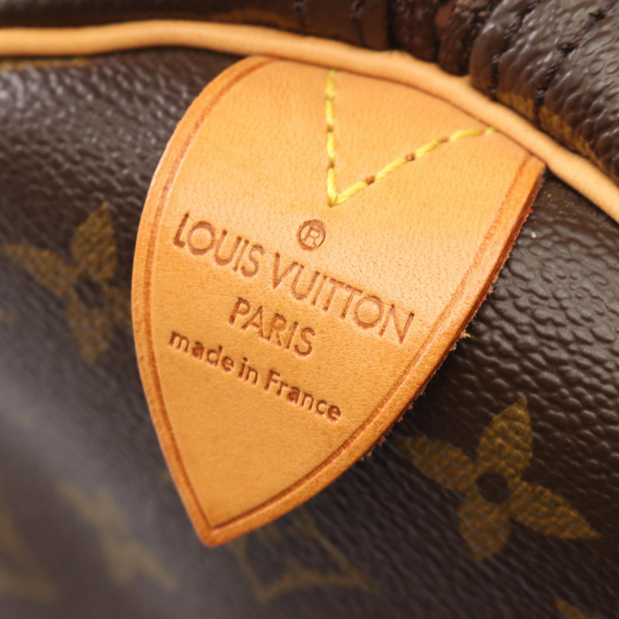 Louis Vuitton Brown Monogram Monogram Boston Bag Handbag (Pre-Owned)