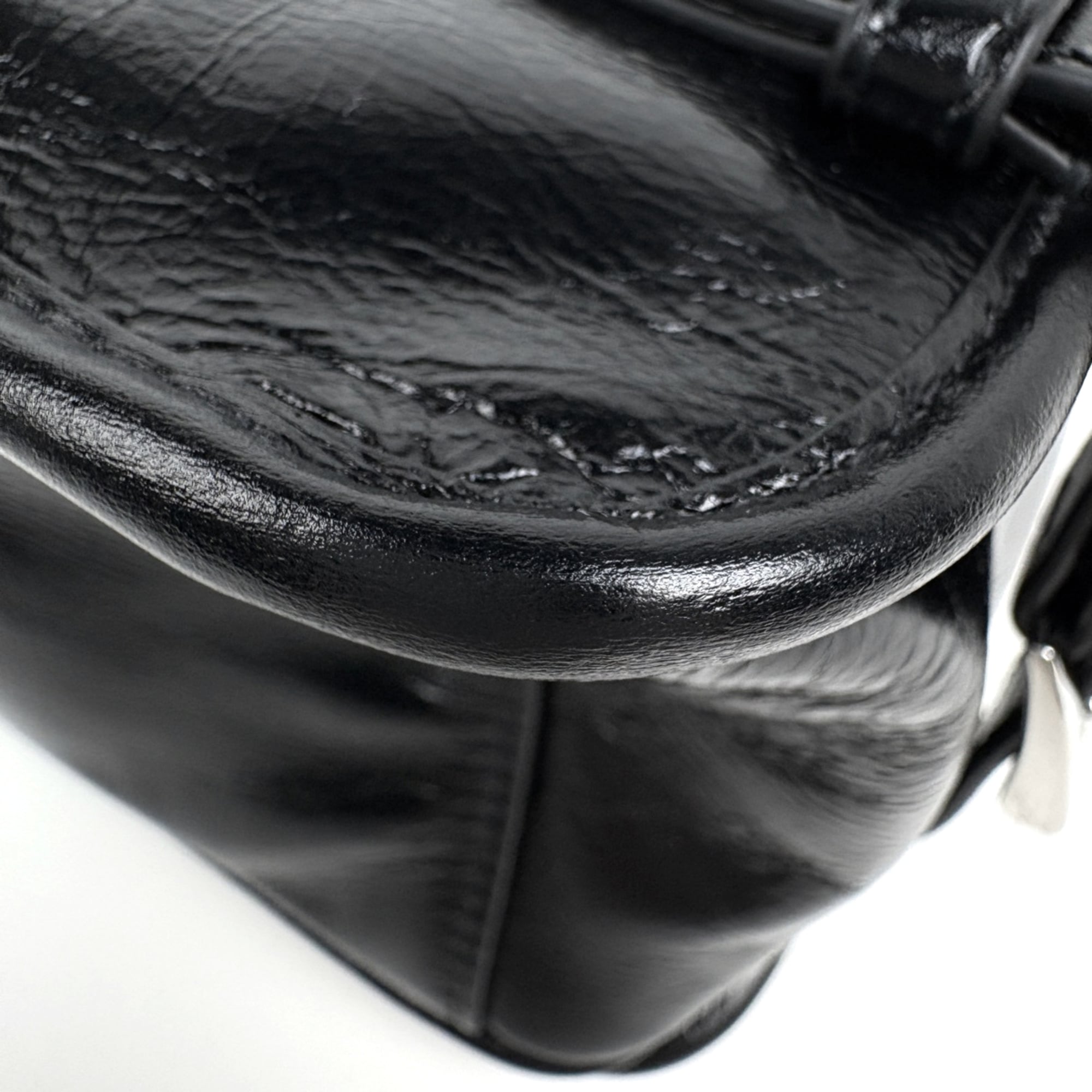 Prada Black Leather Shoulder Bag (Pre-Owned)