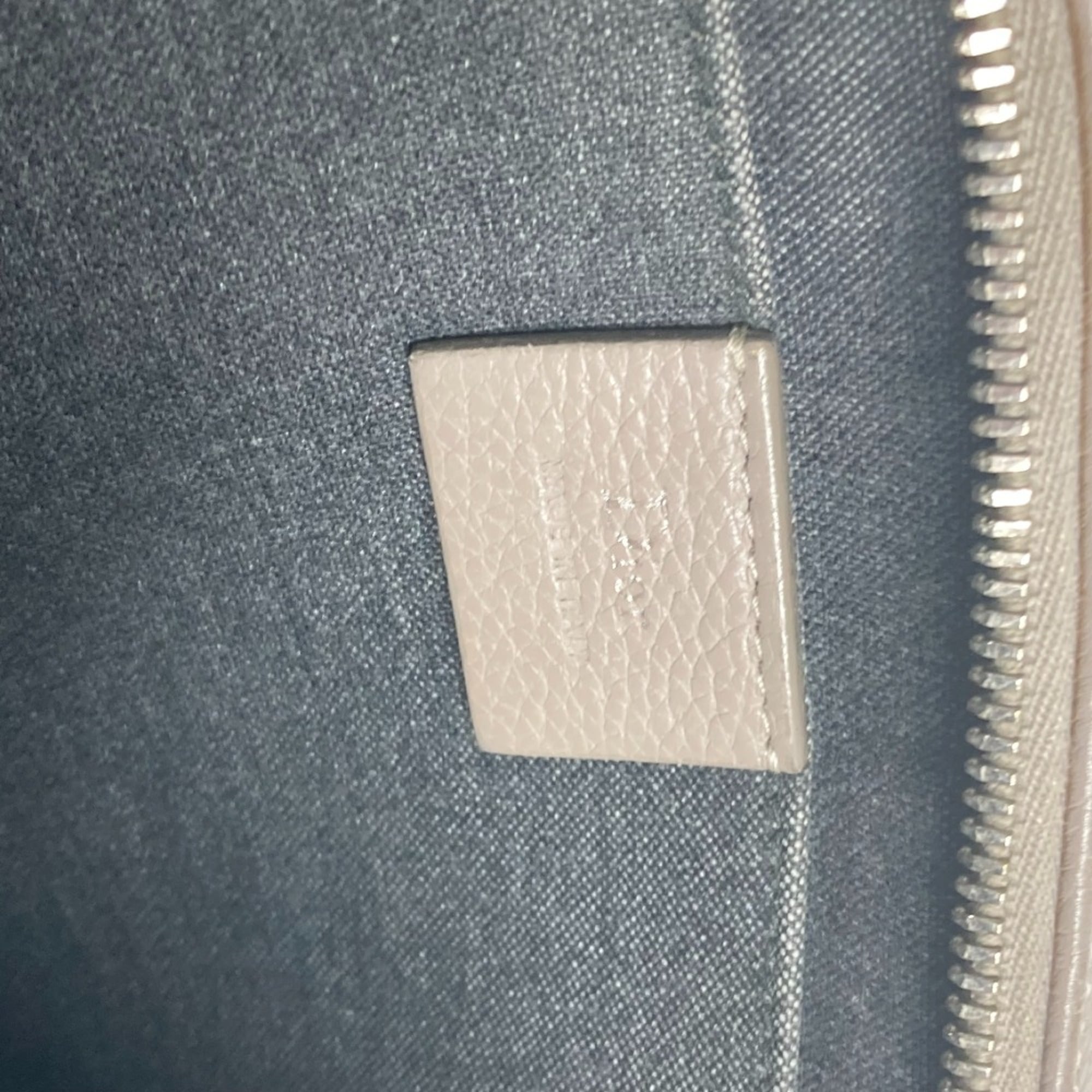 Christian Dior Gray Leather Clutch Bag (Pre-Owned)
