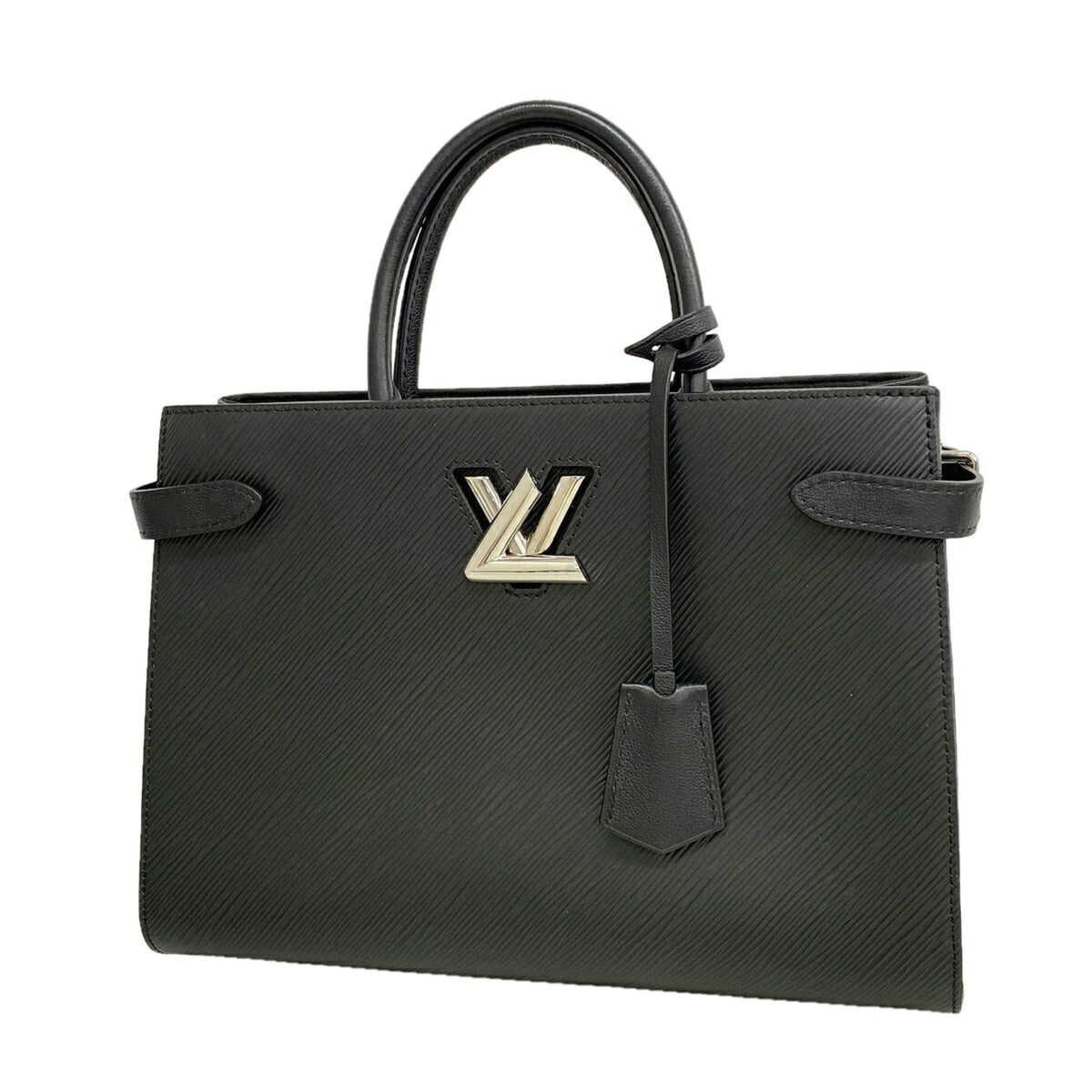 Louis Vuitton Noir Handbag (Pre-Owned)