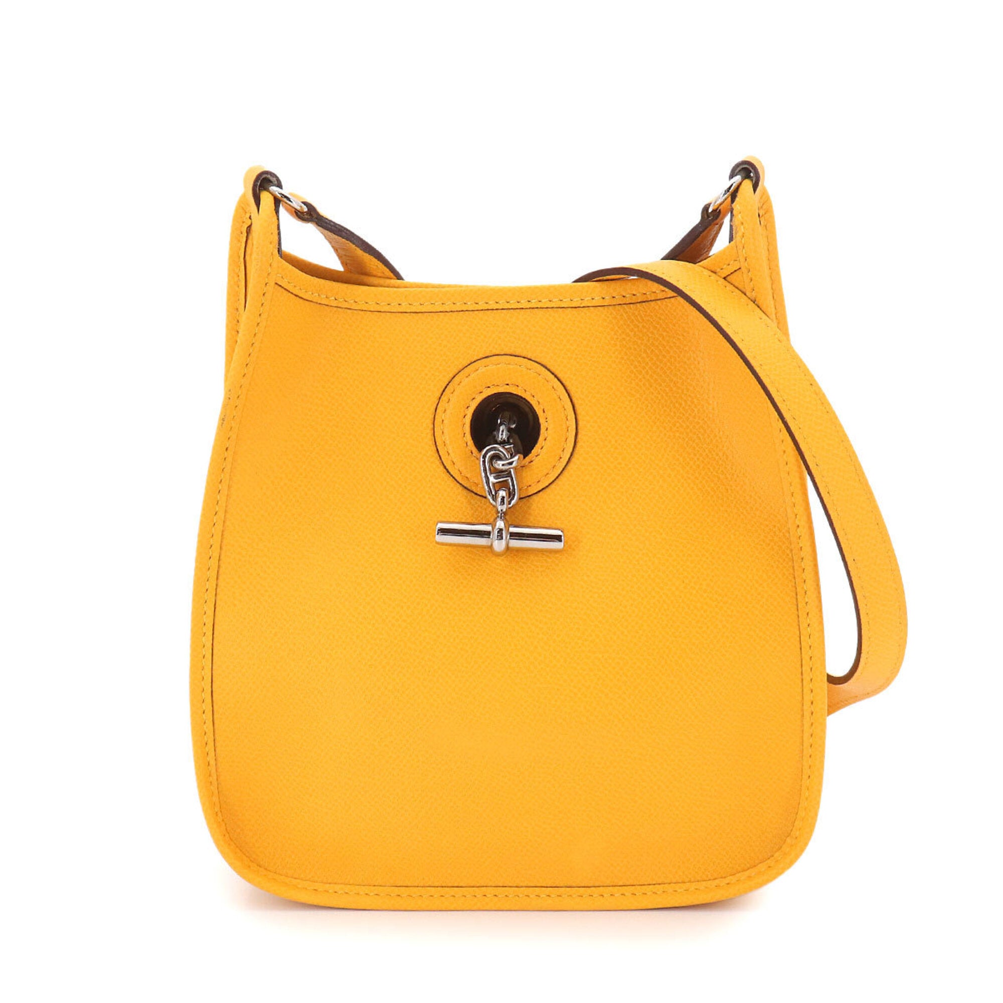 Hermes Jaune Epsom Leather Shoulder Bag (Pre-Owned)