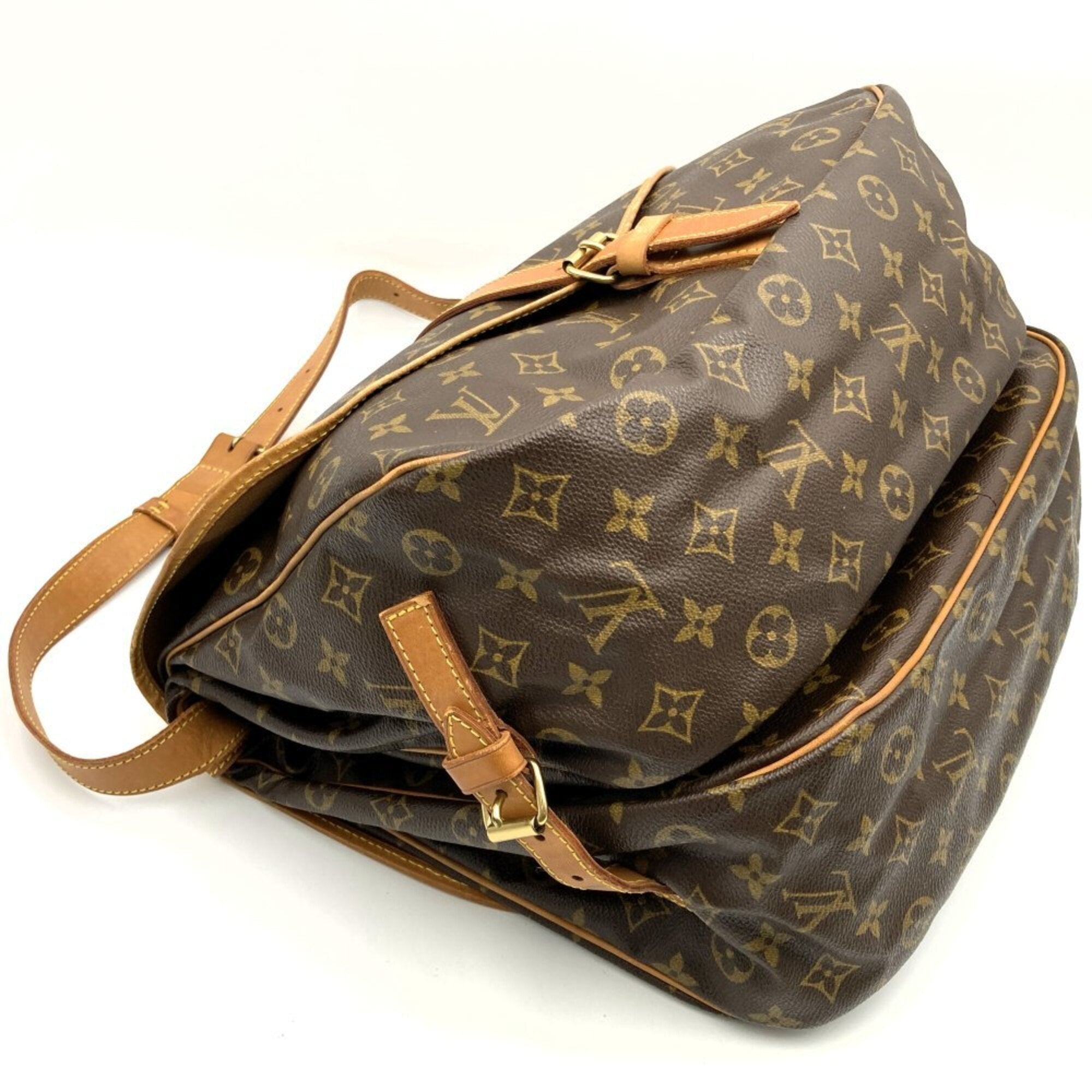 Louis Vuitton Brown Monogram Monogram Shoulder Bag (Pre-Owned)
