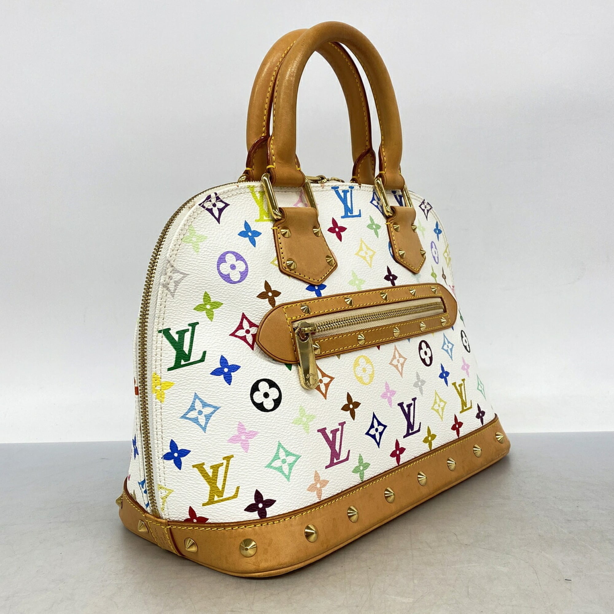Louis Vuitton Blanc Handbag (Pre-Owned)