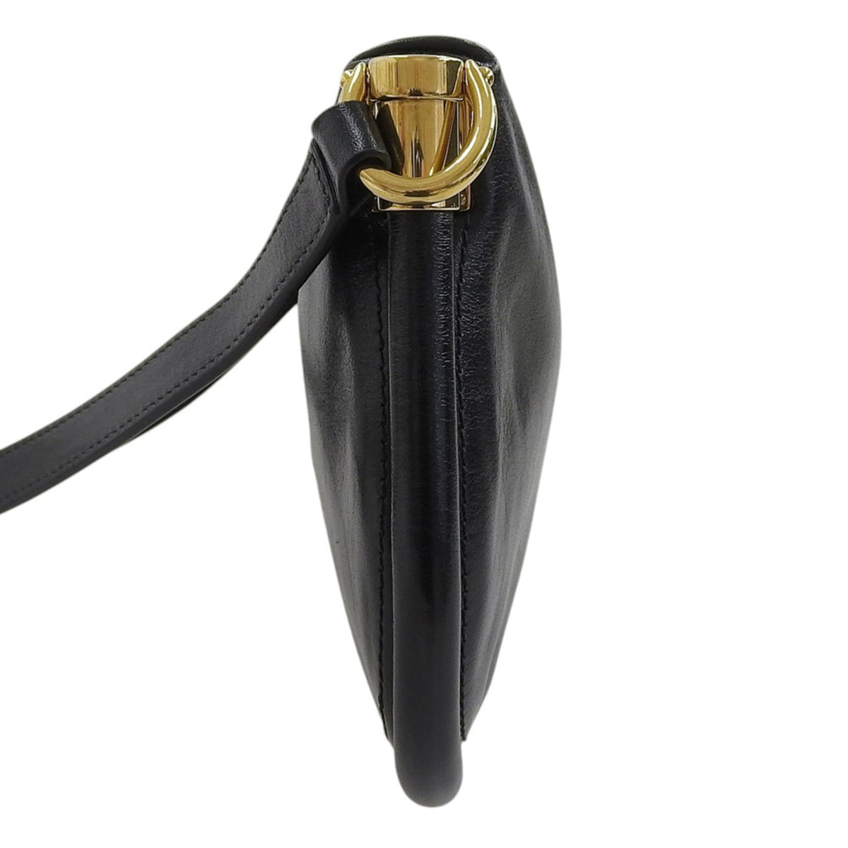 Chloé Black Leather Shoulder Bag (Pre-Owned)