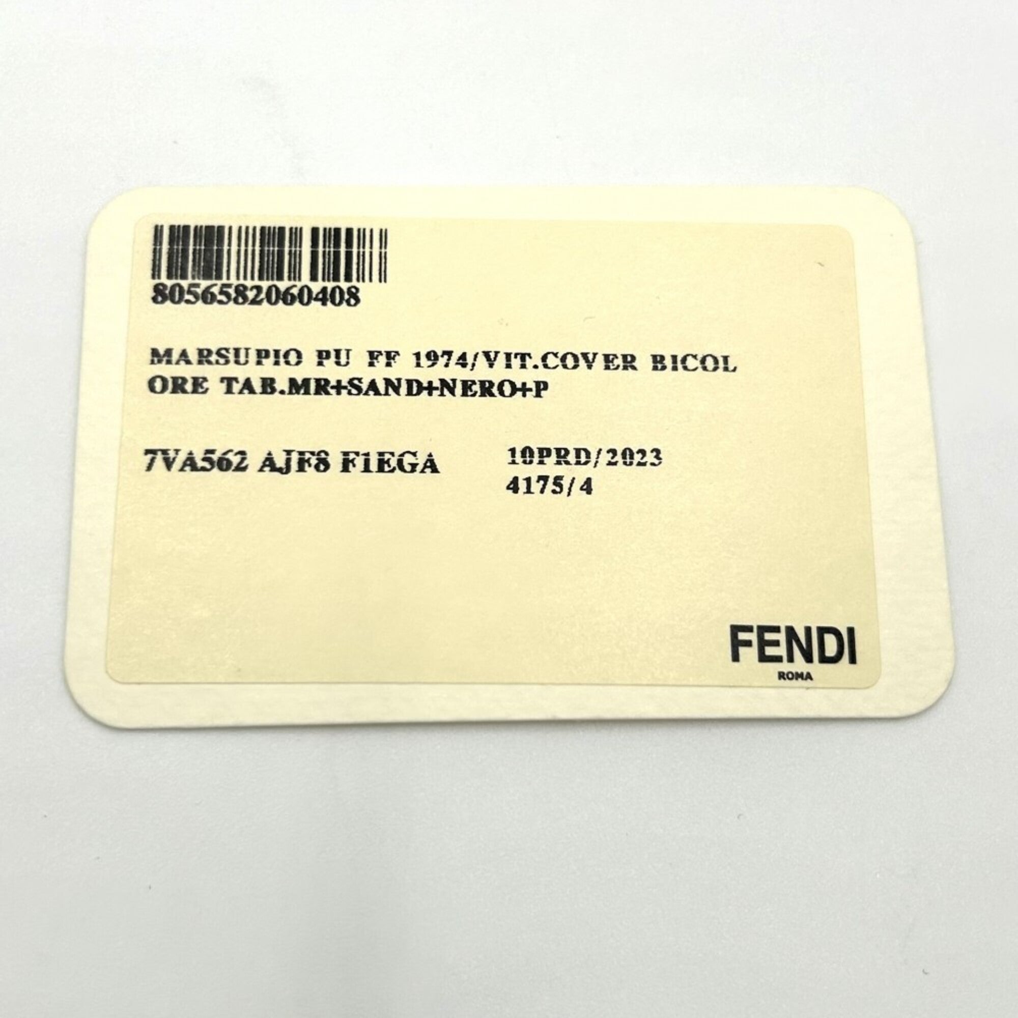Fendi Zucca Brown Coated Canvas Leather Sling Bag (Pre-Owned)