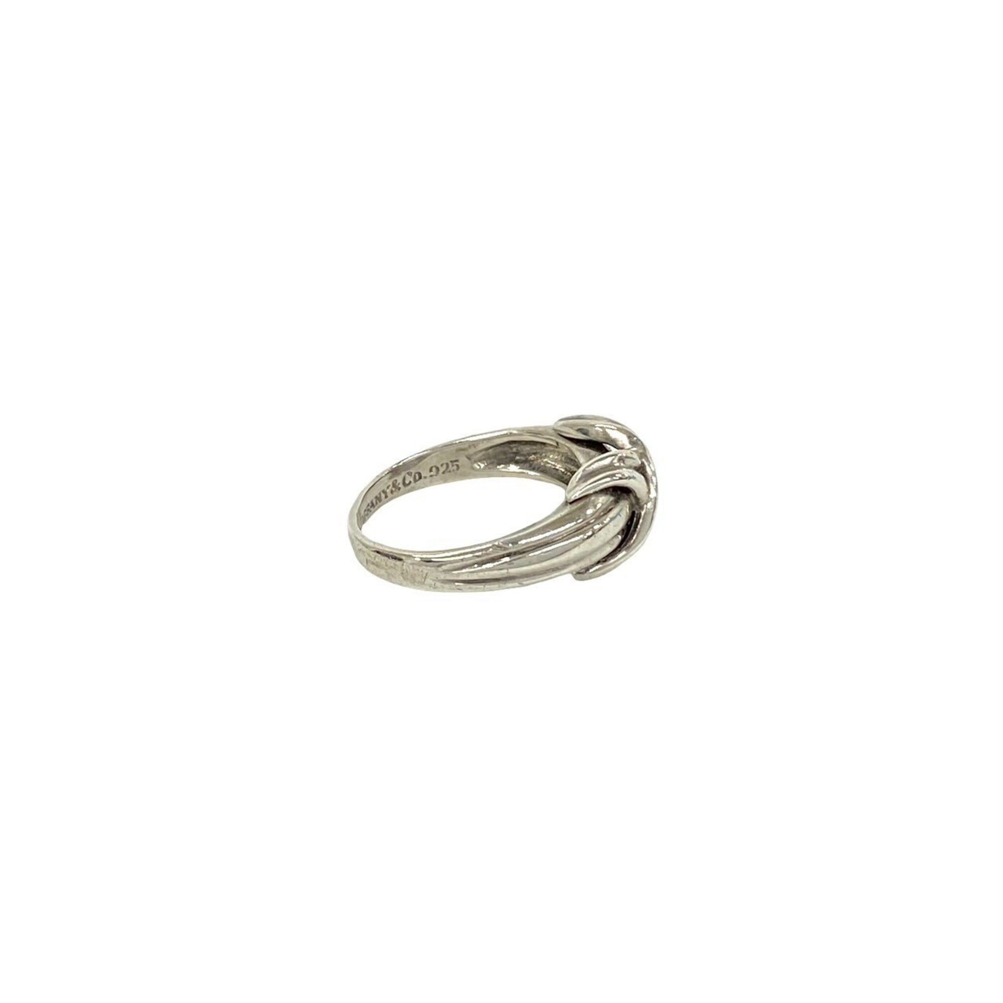 Tiffany Silver Silver 925 Band Ring (Pre-Owned)