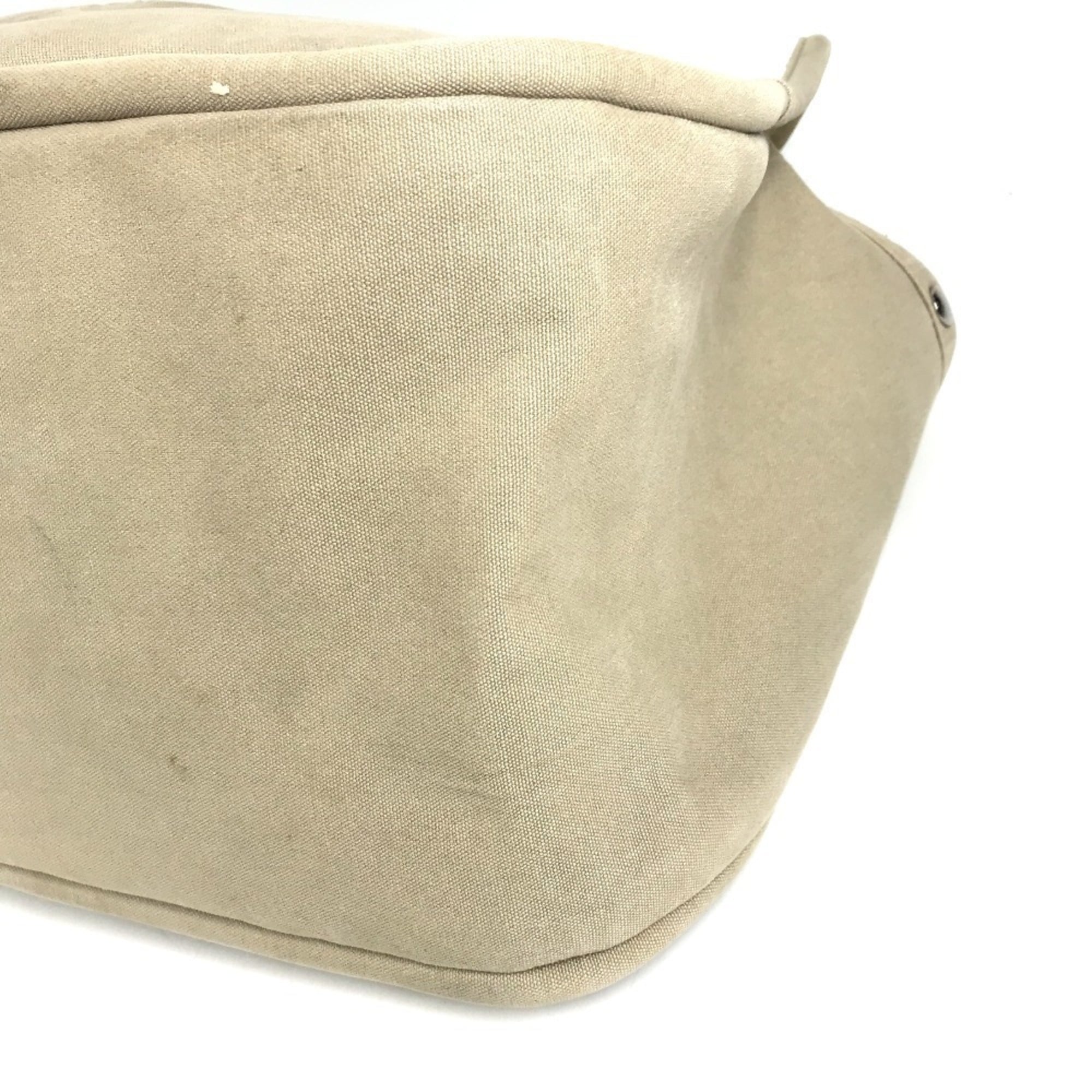 Hermes Beige Handbag Pouch Tote Bag (Pre-Owned)