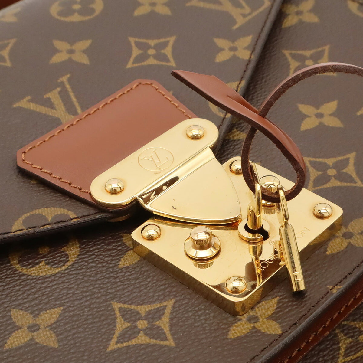 Louis Vuitton Monogram Brown Monogram Handbag Shoulder Bag (Pre-Owned)