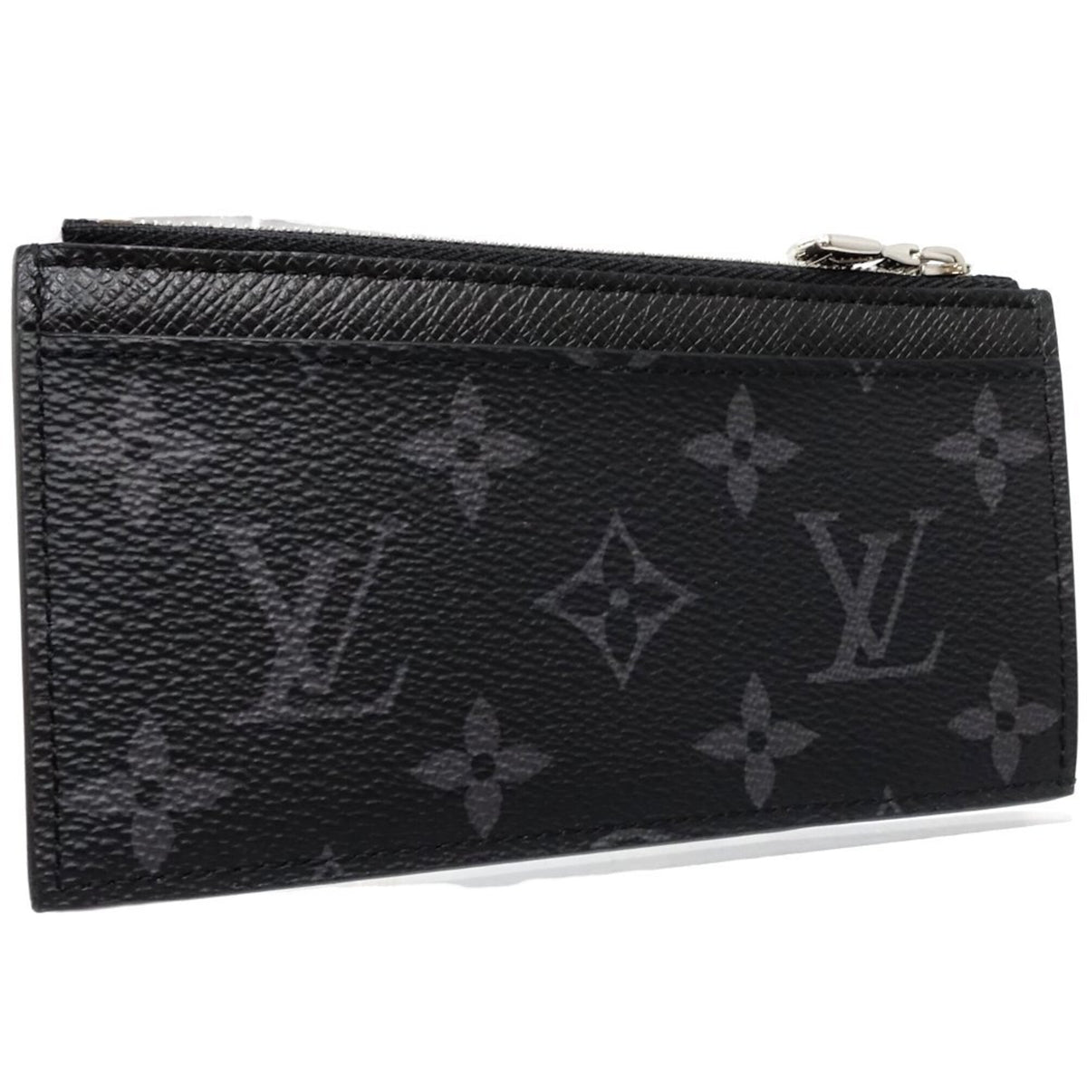 Louis Vuitton Monogram Eclipse Black Monogram Eclipse Coin Purse/Coin Case (Pre-Owned)