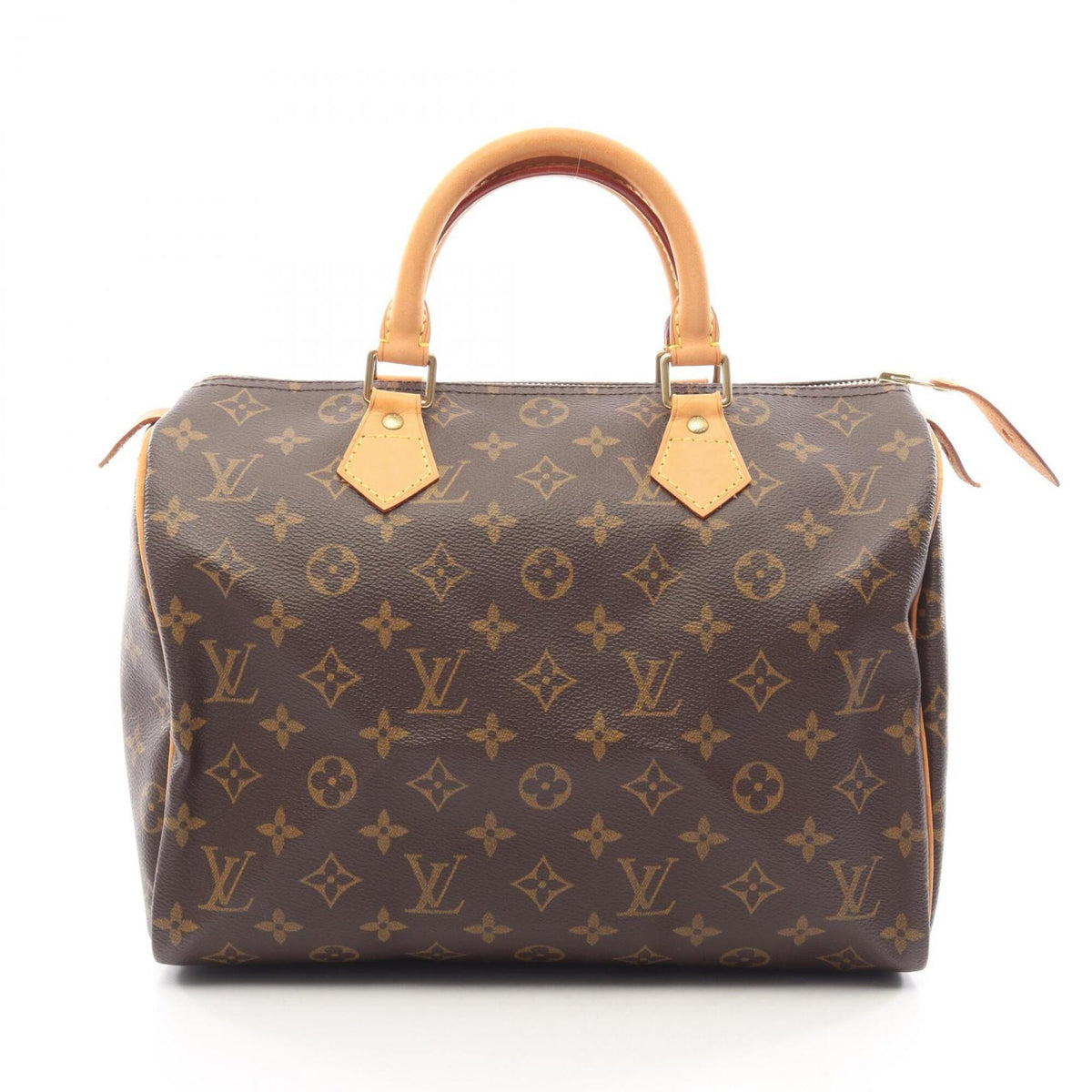 Louis Vuitton Brown Monogram Leather Handbag (Pre-Owned)