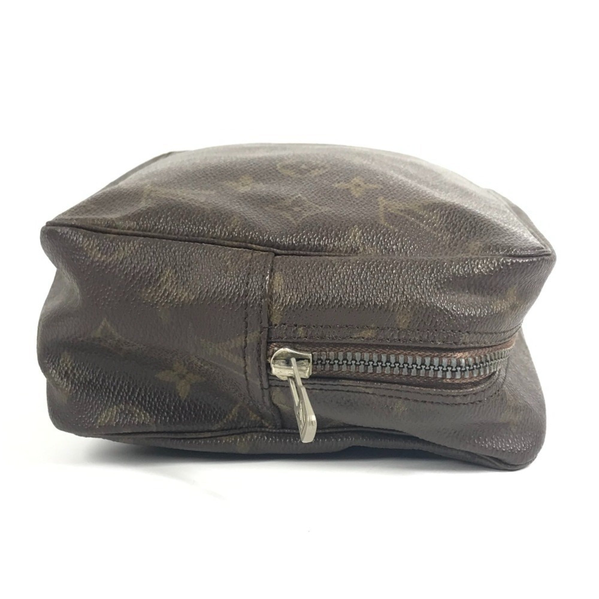 Louis Vuitton Monogram Brown Monogram Clutch Bag Pouch (Pre-Owned)
