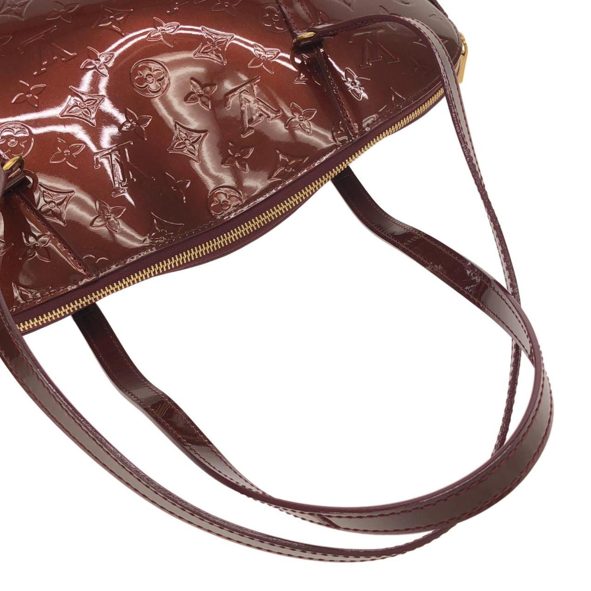 Louis Vuitton Rouge Fauviste Leather Shoulder Bag (Pre-Owned)