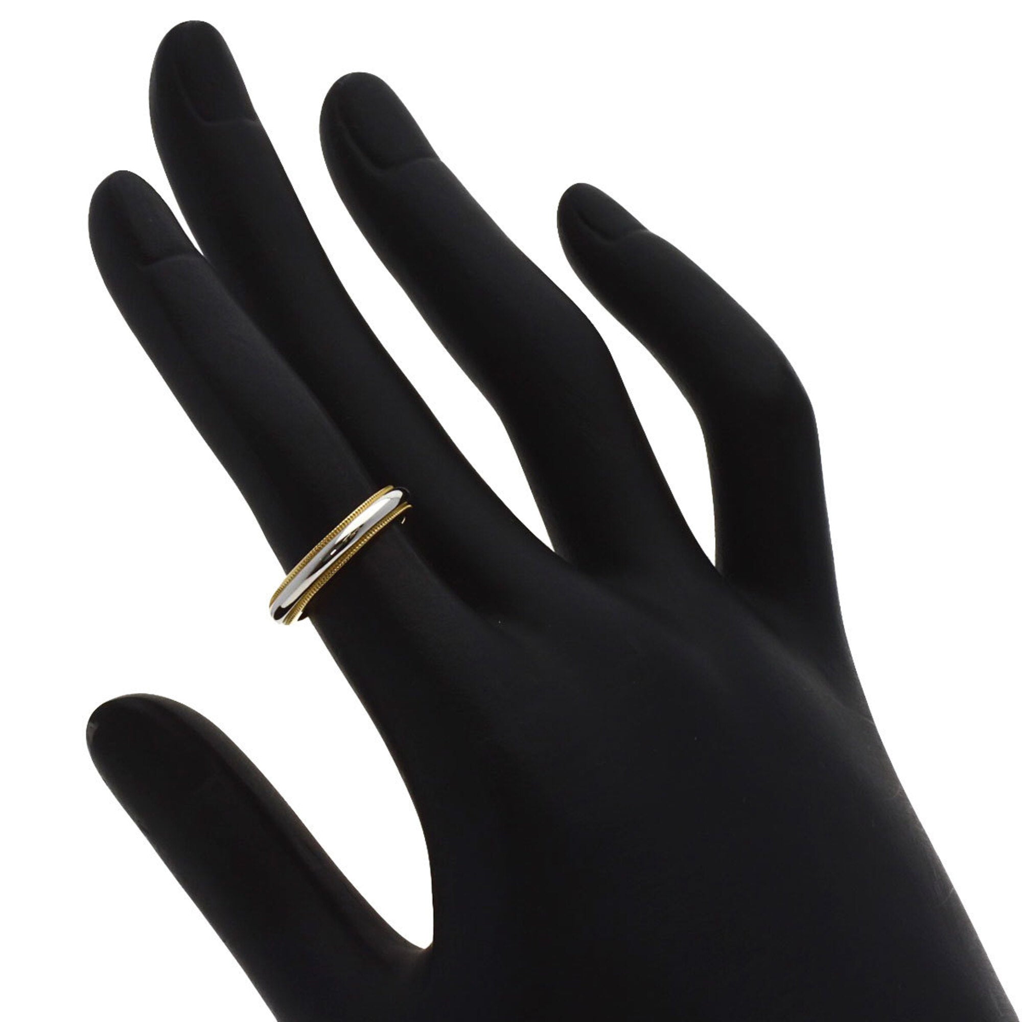 Tiffany Yellow Gold (18K) Platinum 950 Band Ring (Pre-Owned)