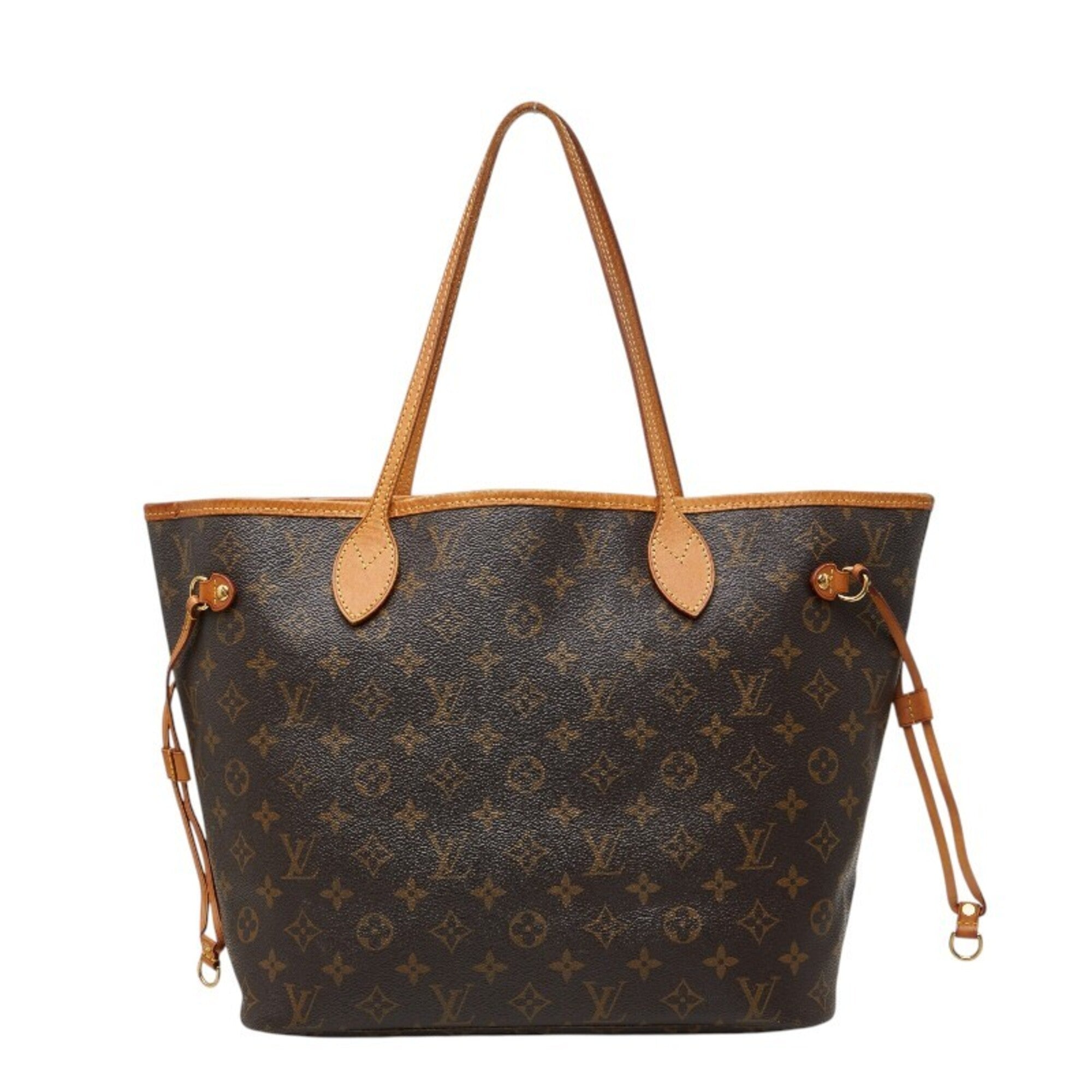 Louis Vuitton Brown Pvc Leather Shoulder Bag Tote Bag (Pre-Owned)