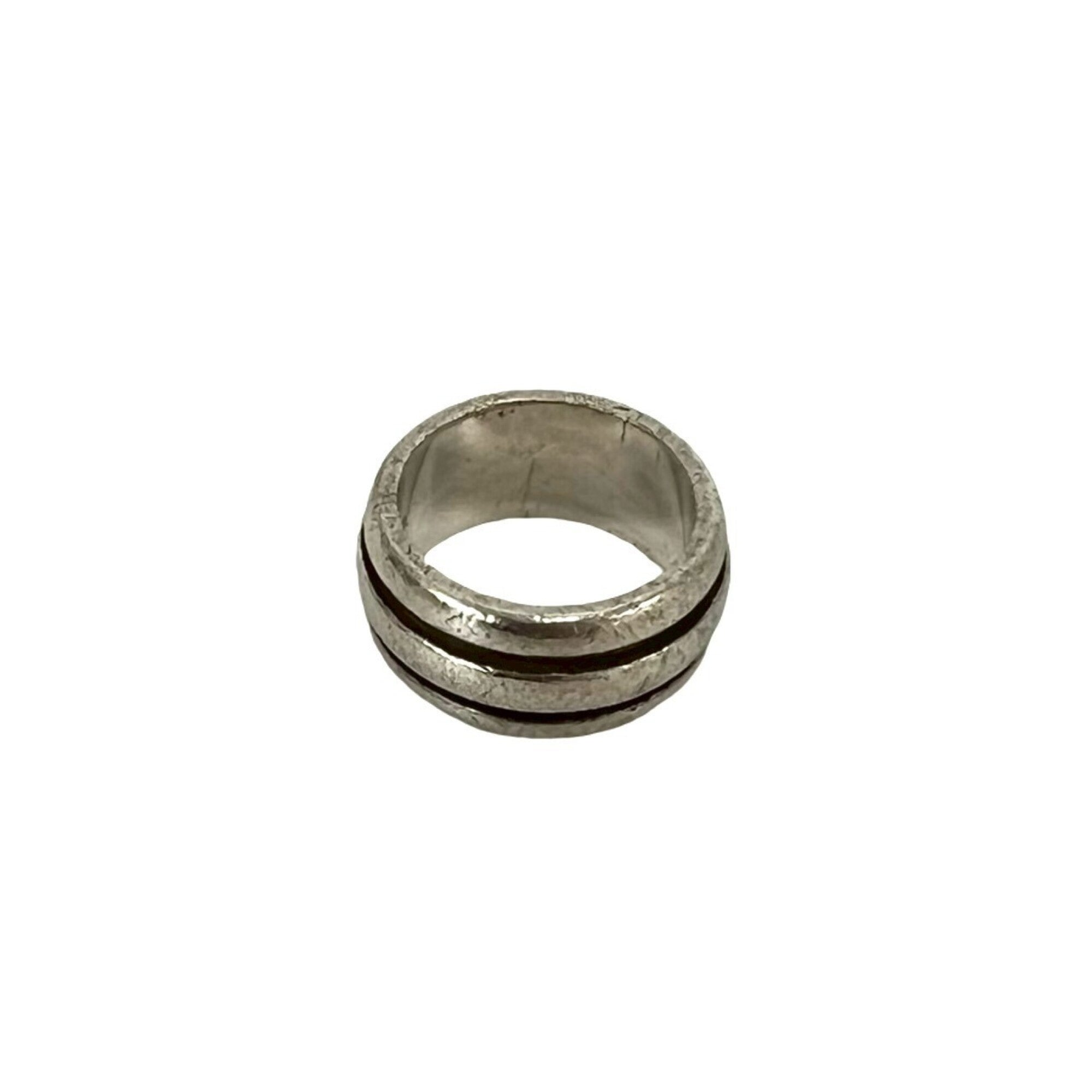 Tiffany Silver Silver 925 Band Ring (Pre-Owned)