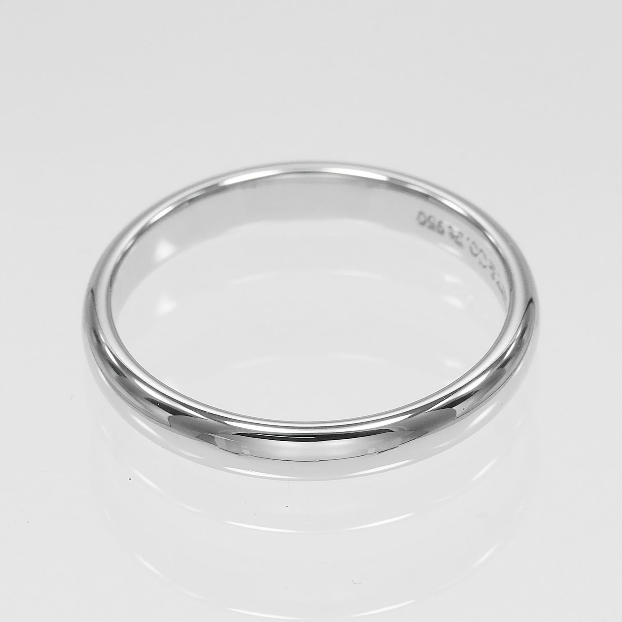 Tiffany Platinum 950 Band Ring (Pre-Owned)