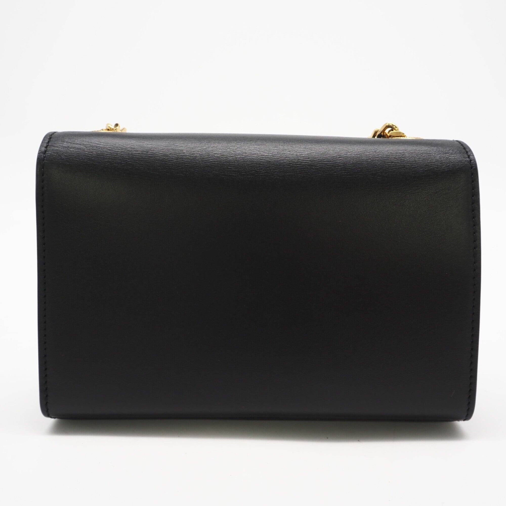 Yves Saint Laurent Black Leather Shoulder Bag (Pre-Owned)