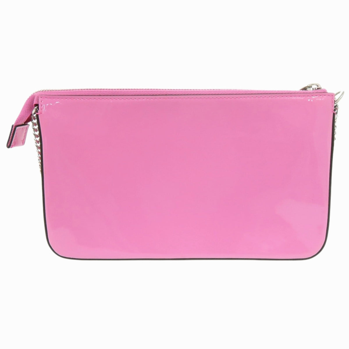Christian Louboutin Pink Patent Leather Shoulder Bag (Pre-Owned)