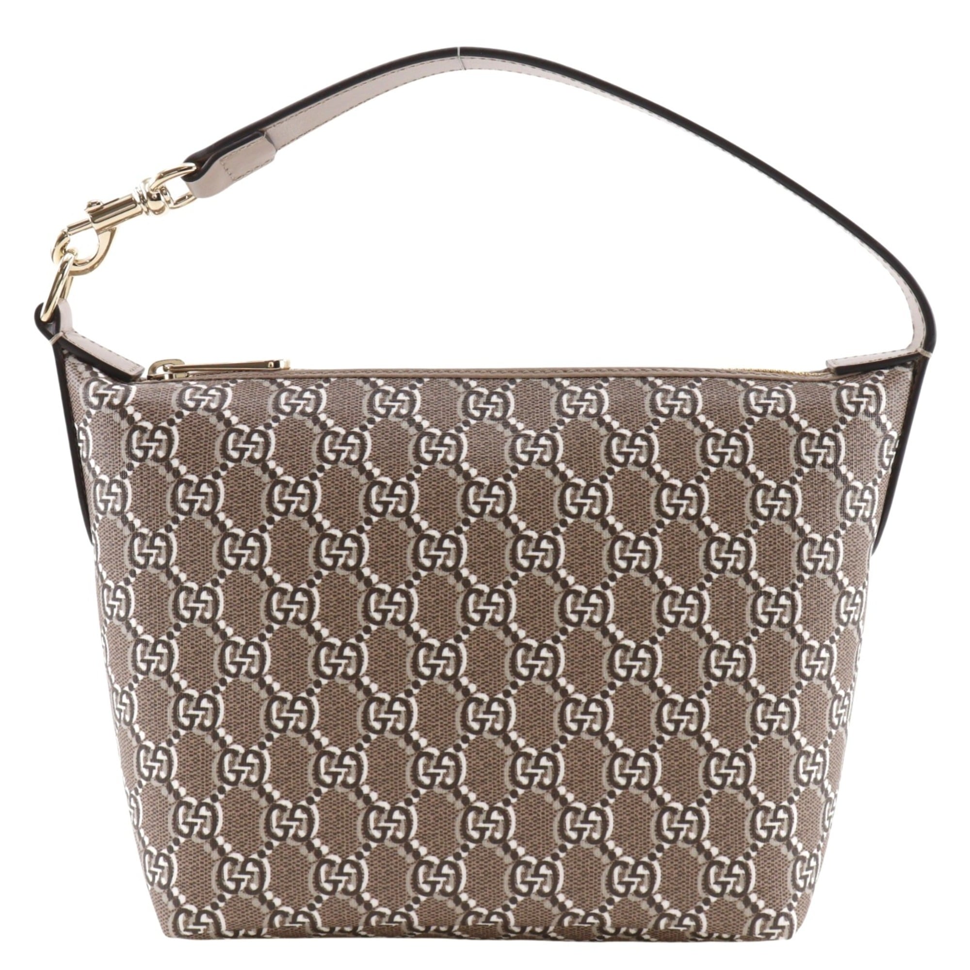 Gucci Brown Pvc Shoulder Bag (Pre-Owned)