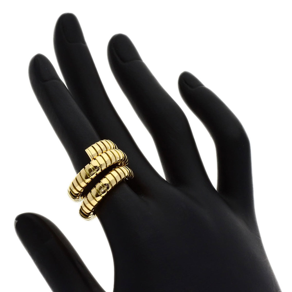 Bvlgari Yellow Gold Yellow Gold (18K) Band Ring (Pre-Owned)