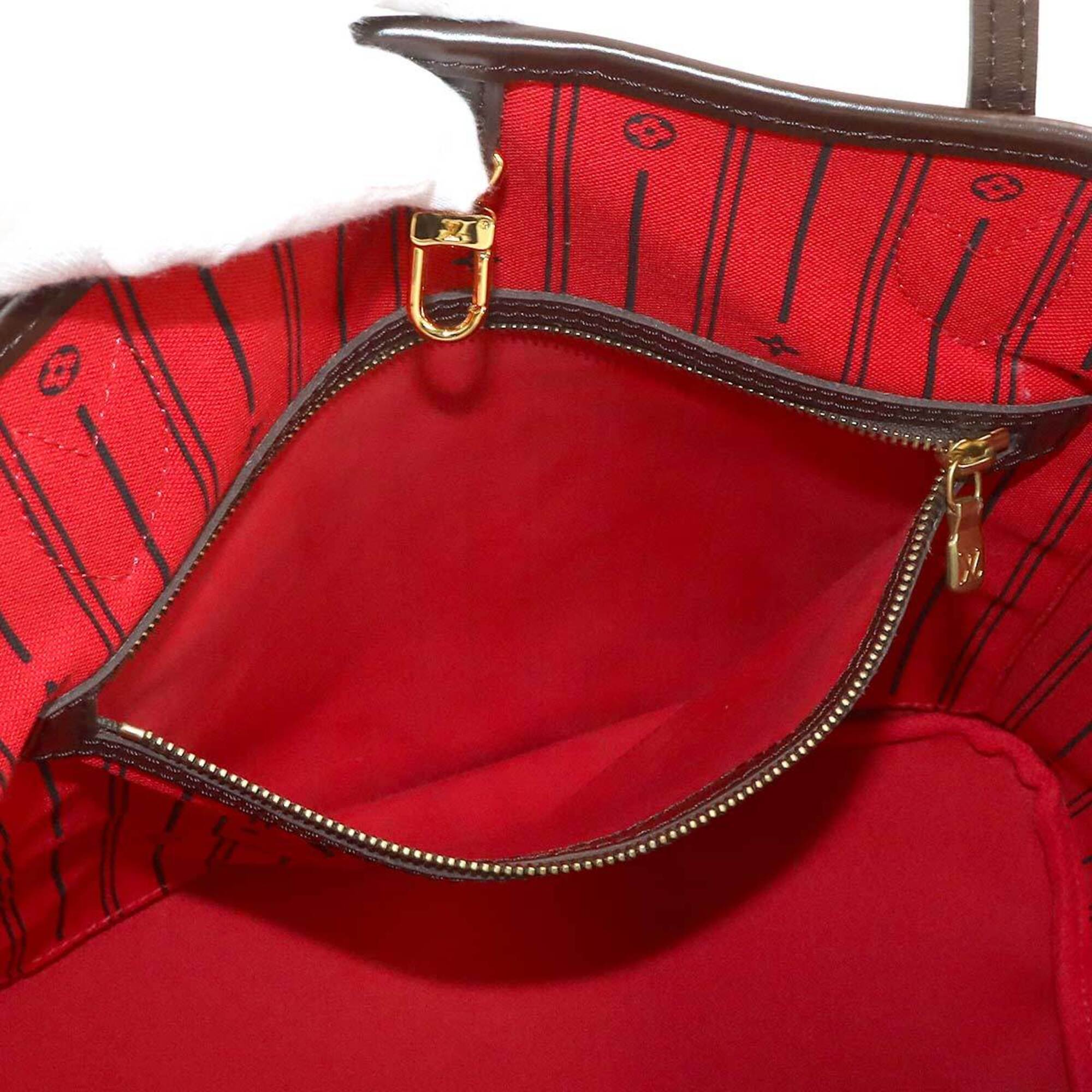Louis Vuitton Brown Cerise Damier Canvas Ebene Damier Canvas Handbag Tote Bag (Pre-Owned)