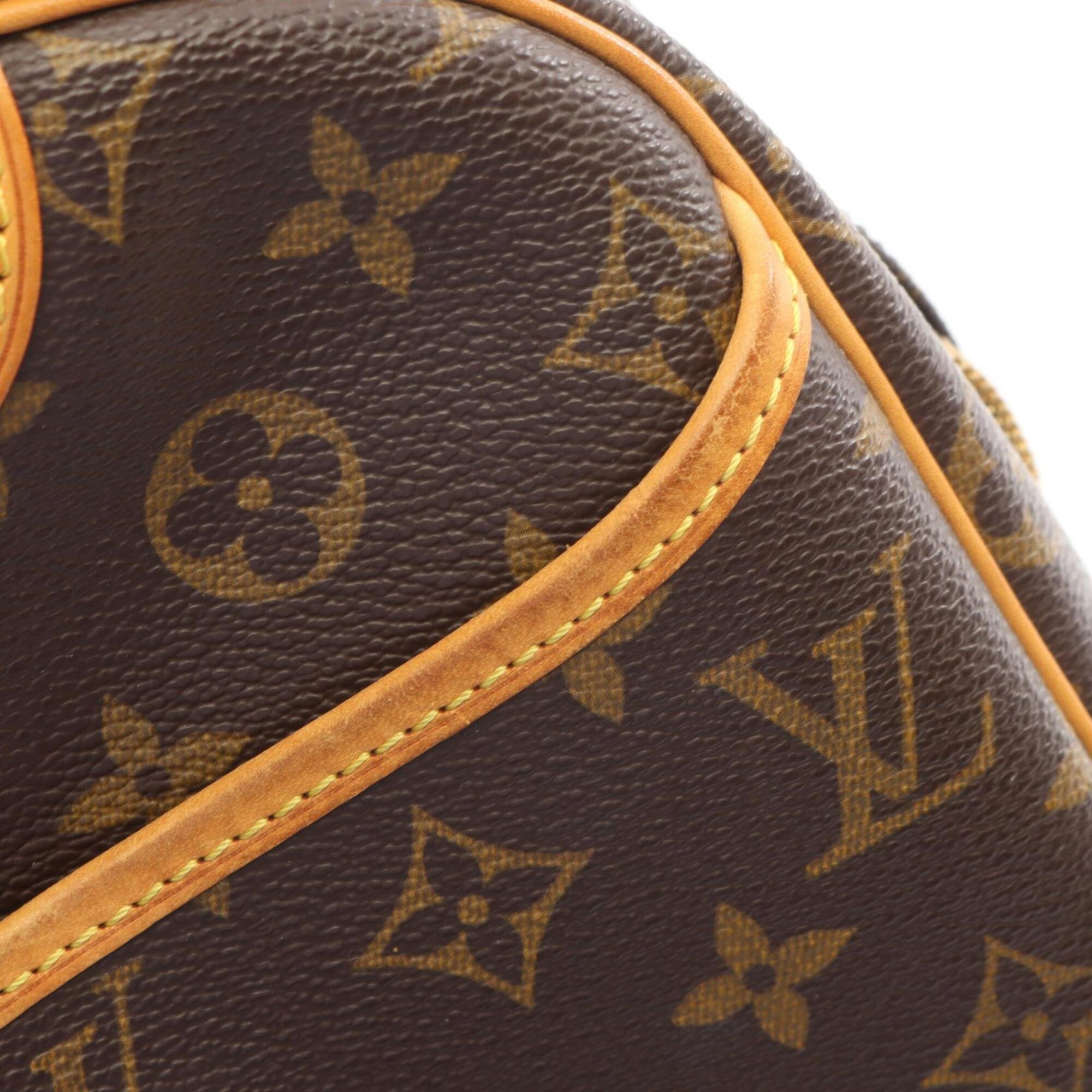 Louis Vuitton Brown Monogram Monogram Leather Handbag (Pre-Owned)