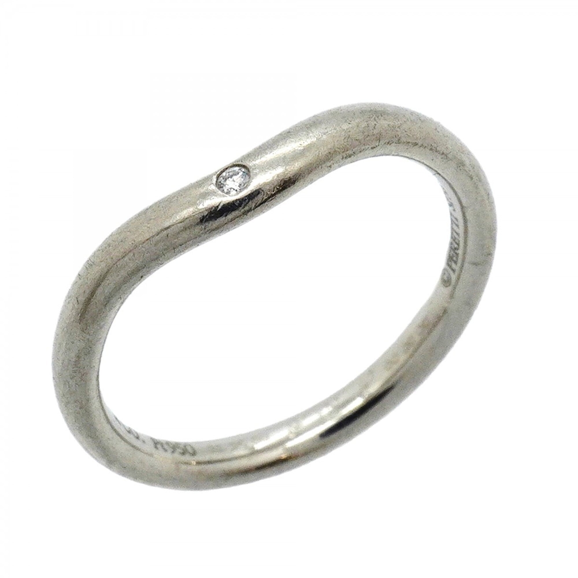 Tiffany Platinum 950 Band Ring (Pre-Owned)