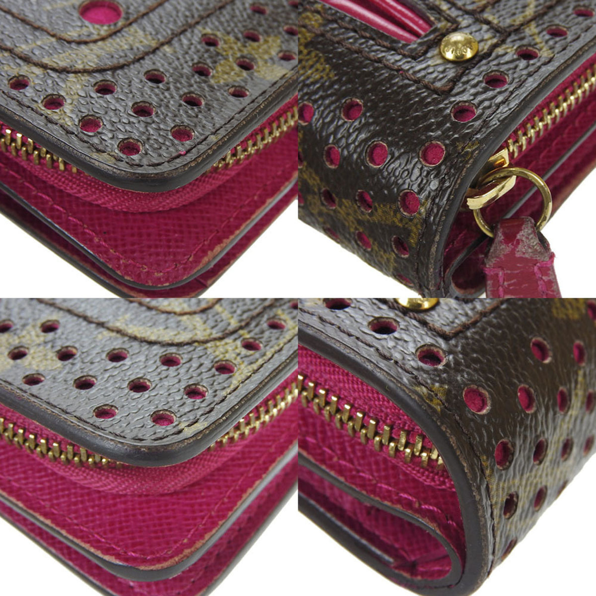 Louis Vuitton Monogram Perfo Monogram Wallet (Bi-Fold) (Pre-Owned)